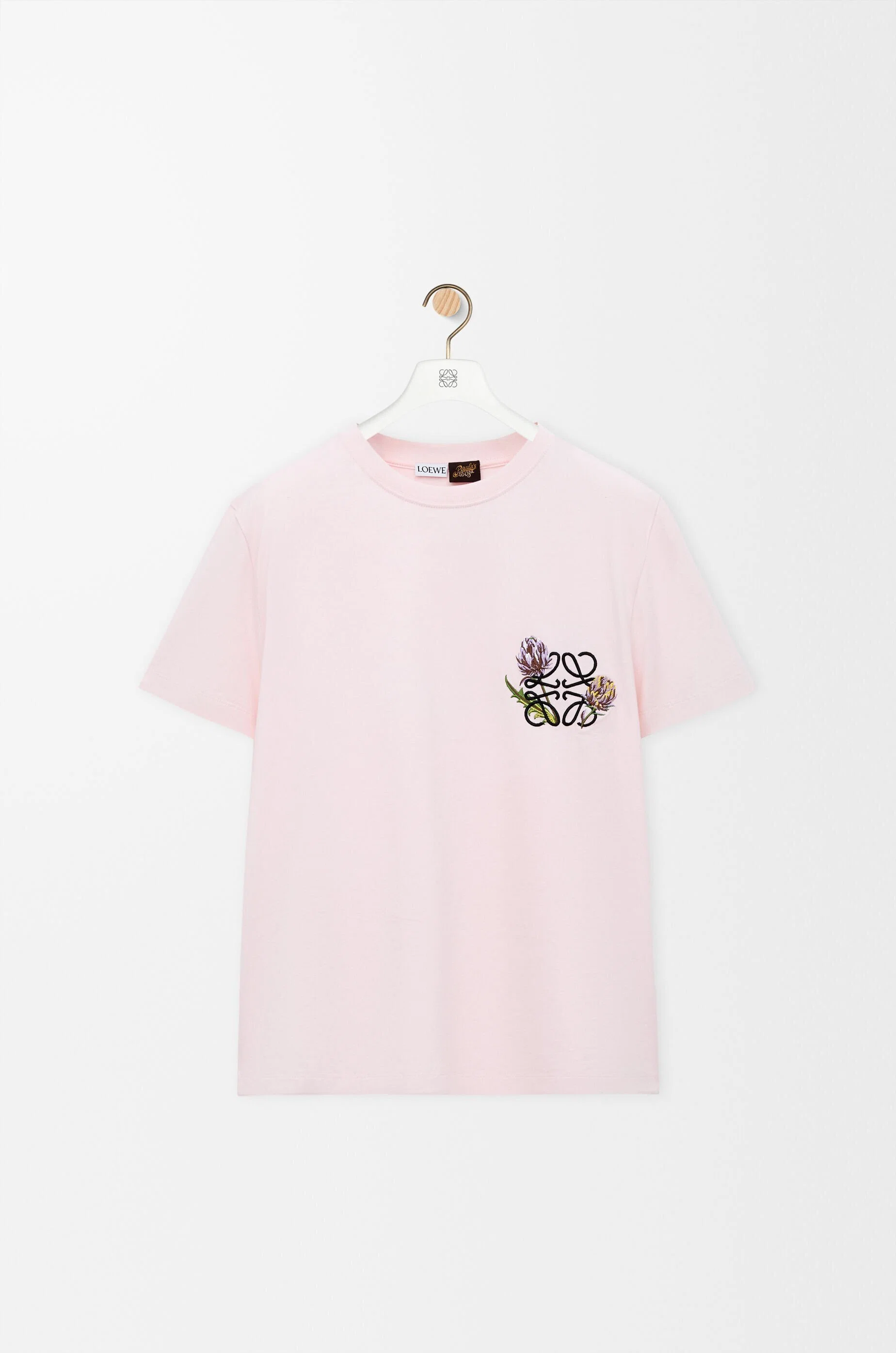 ロエベ レディース Tシャツ｜アーティチョーク アナグラム刺繍が彩る一