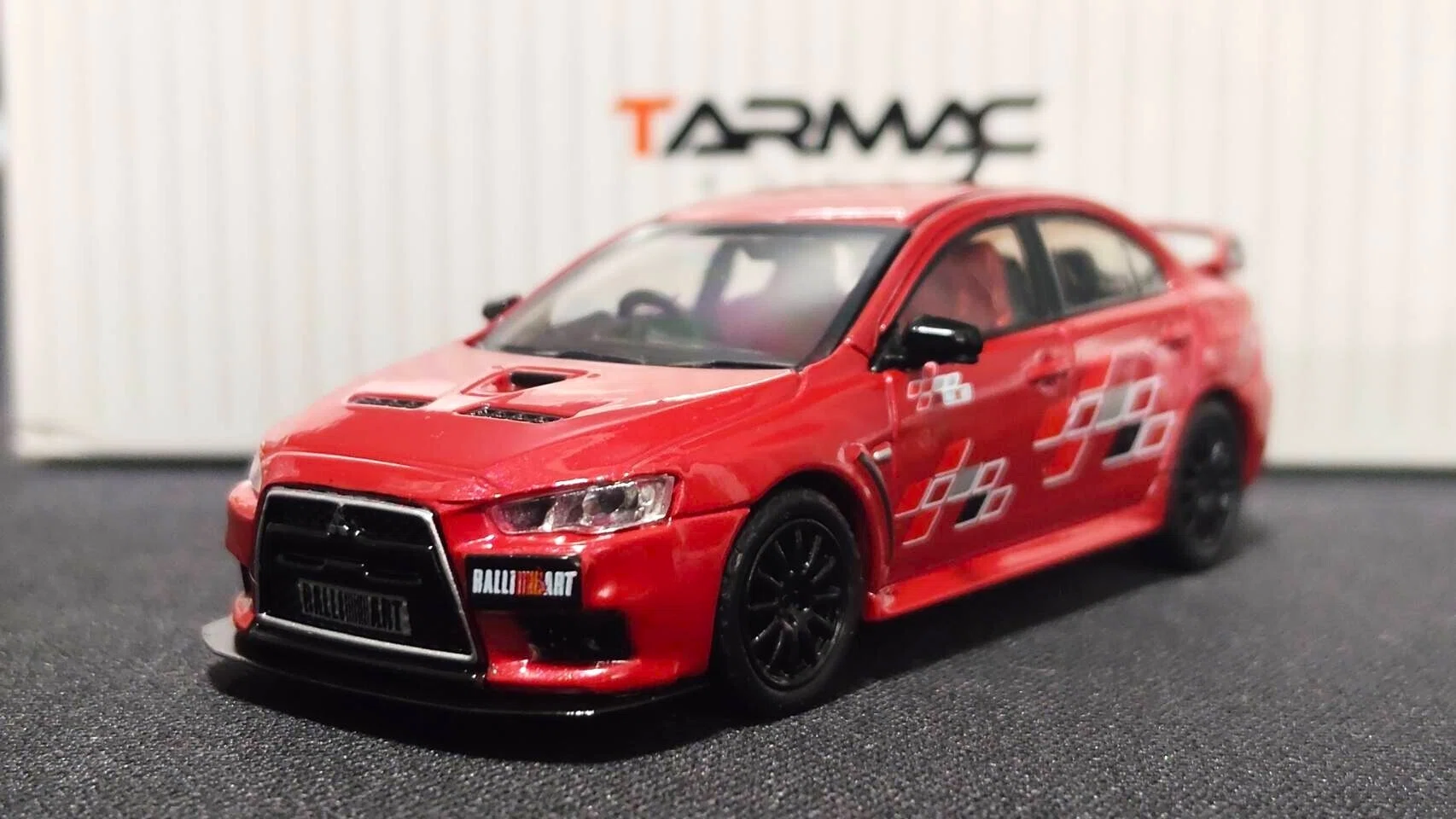 Tarmac Works HOBBY64 1/64 Mitsubishi Lancer Evolution Ⅹ RALLIART