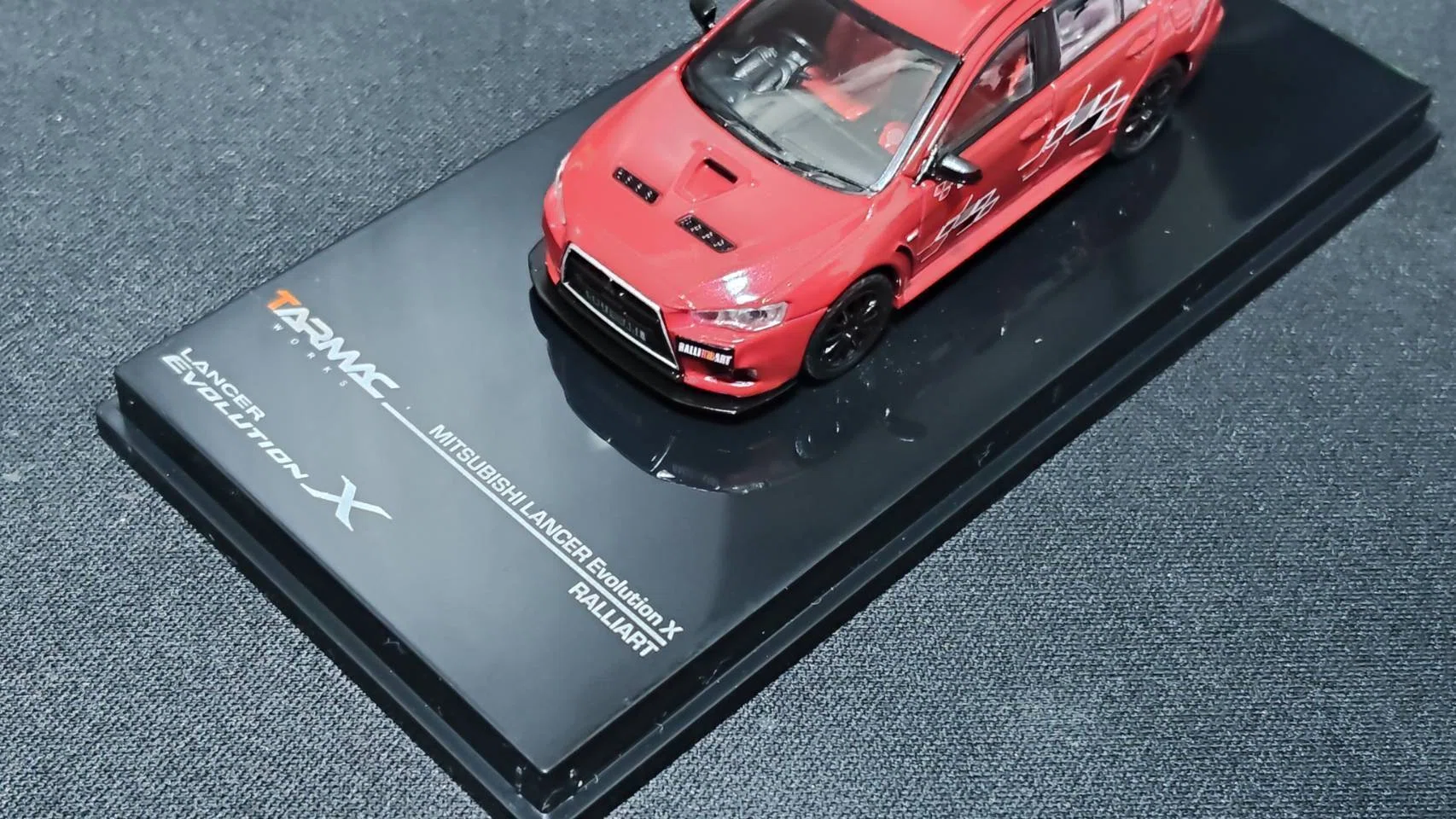Tarmac Works HOBBY64 1/64 Mitsubishi Lancer Evolution Ⅹ RALLIART