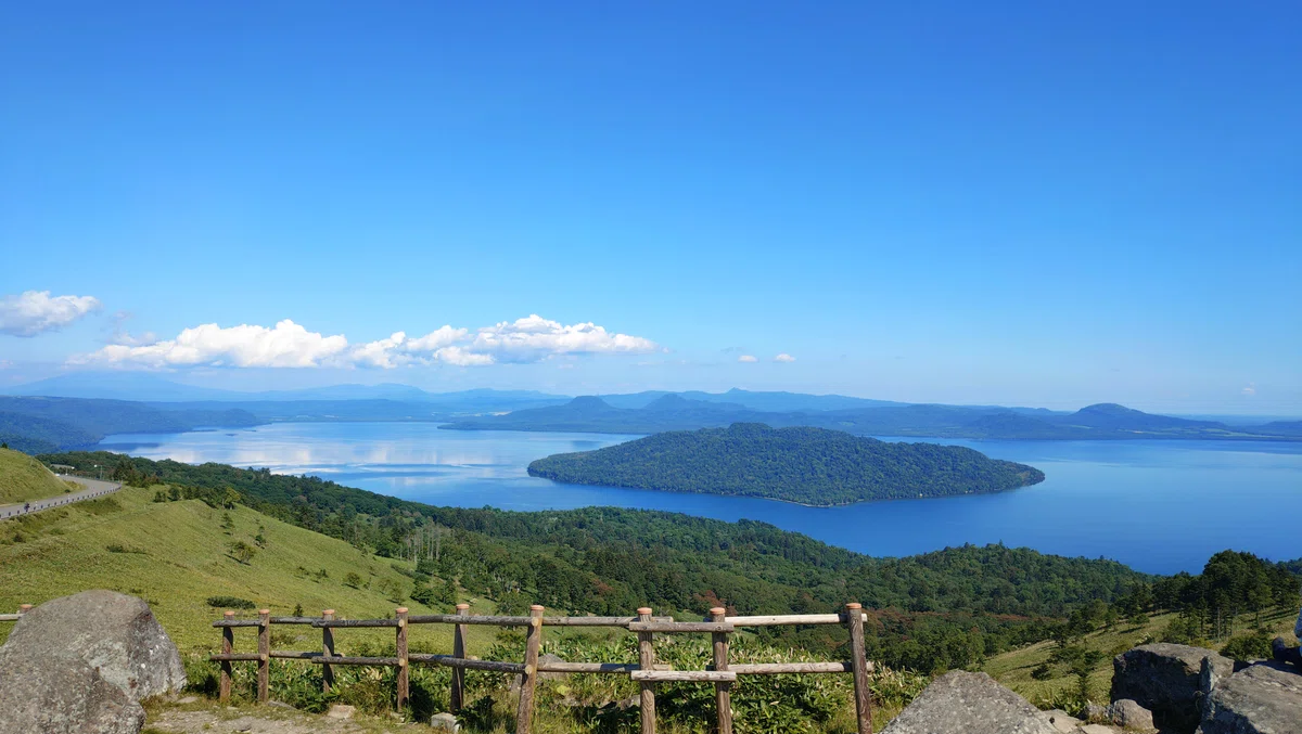 美幌峠 屈斜路湖の眺め