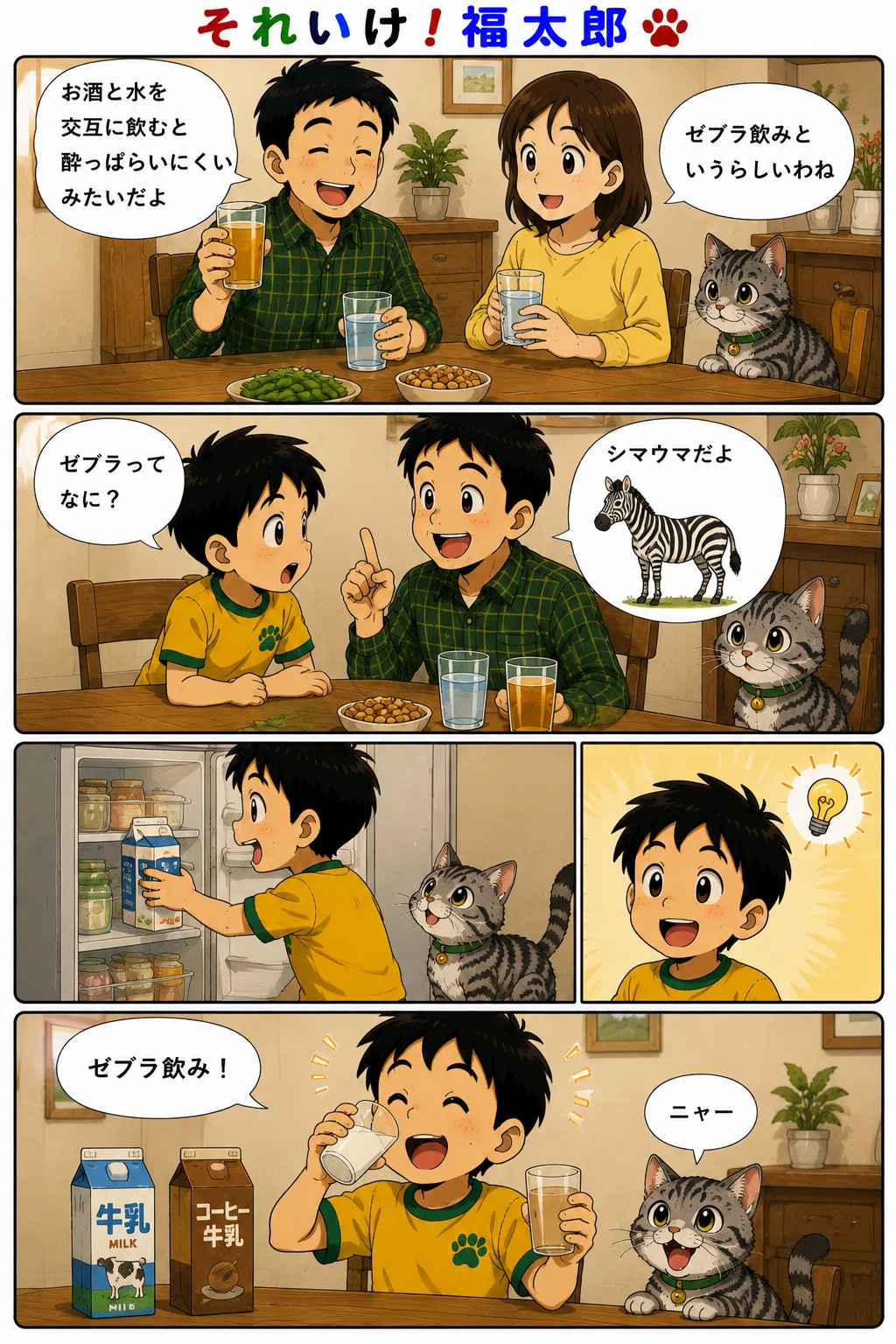 ゼブラ 漫画