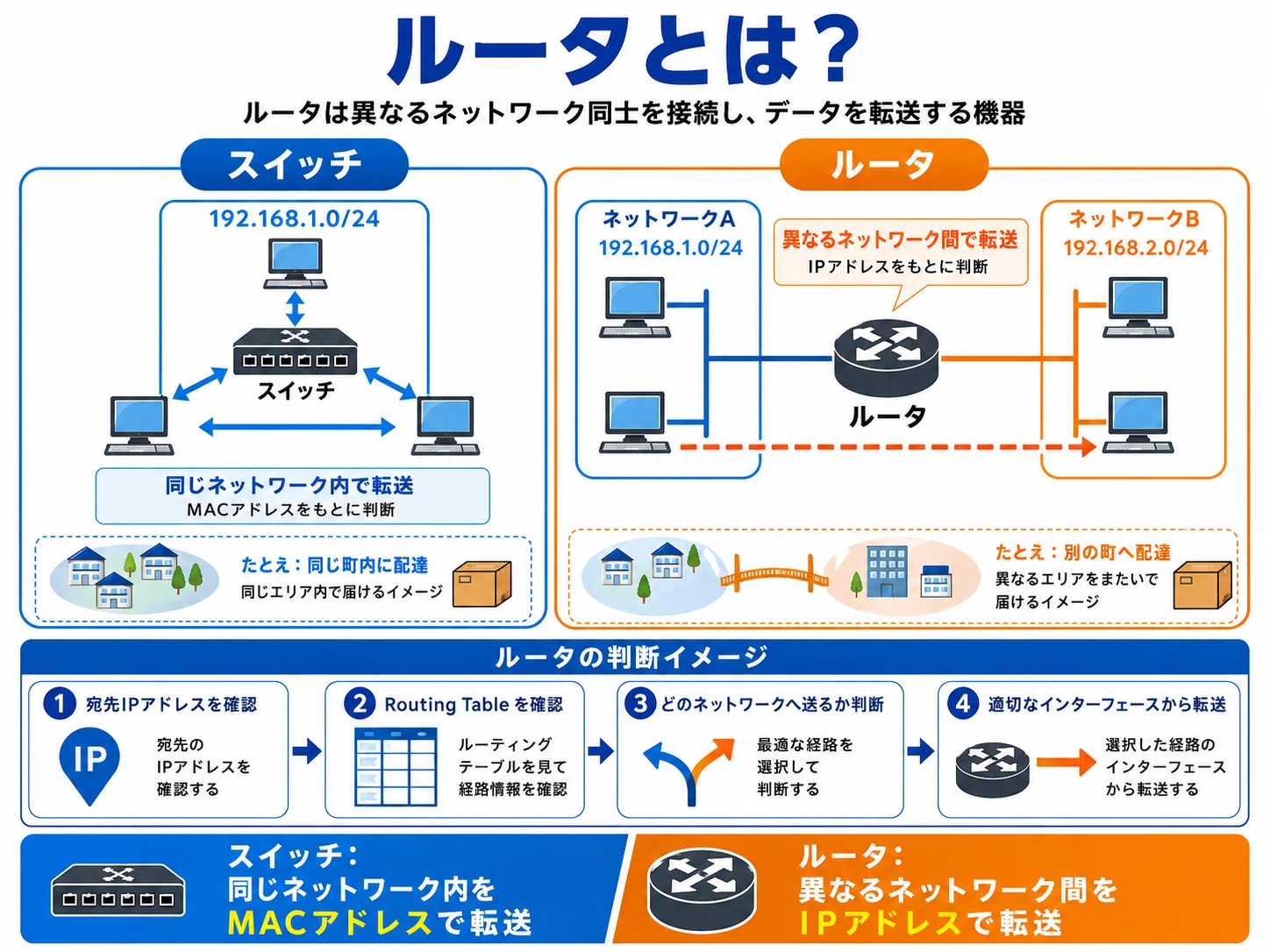 ルーティングの仕組み｜Shohei Okada (CCIE EI/ネットワークエンジニア)