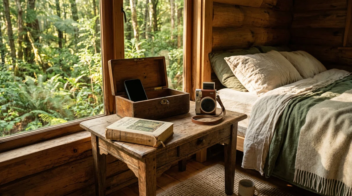 “I’ve traveled all this way, yet I find myself looking at my smartphone ...