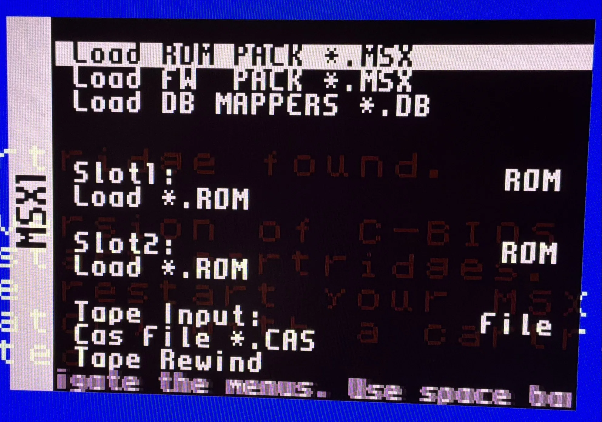 SuperStation OneでMSX2専用のゲームを起動する｜b-snow