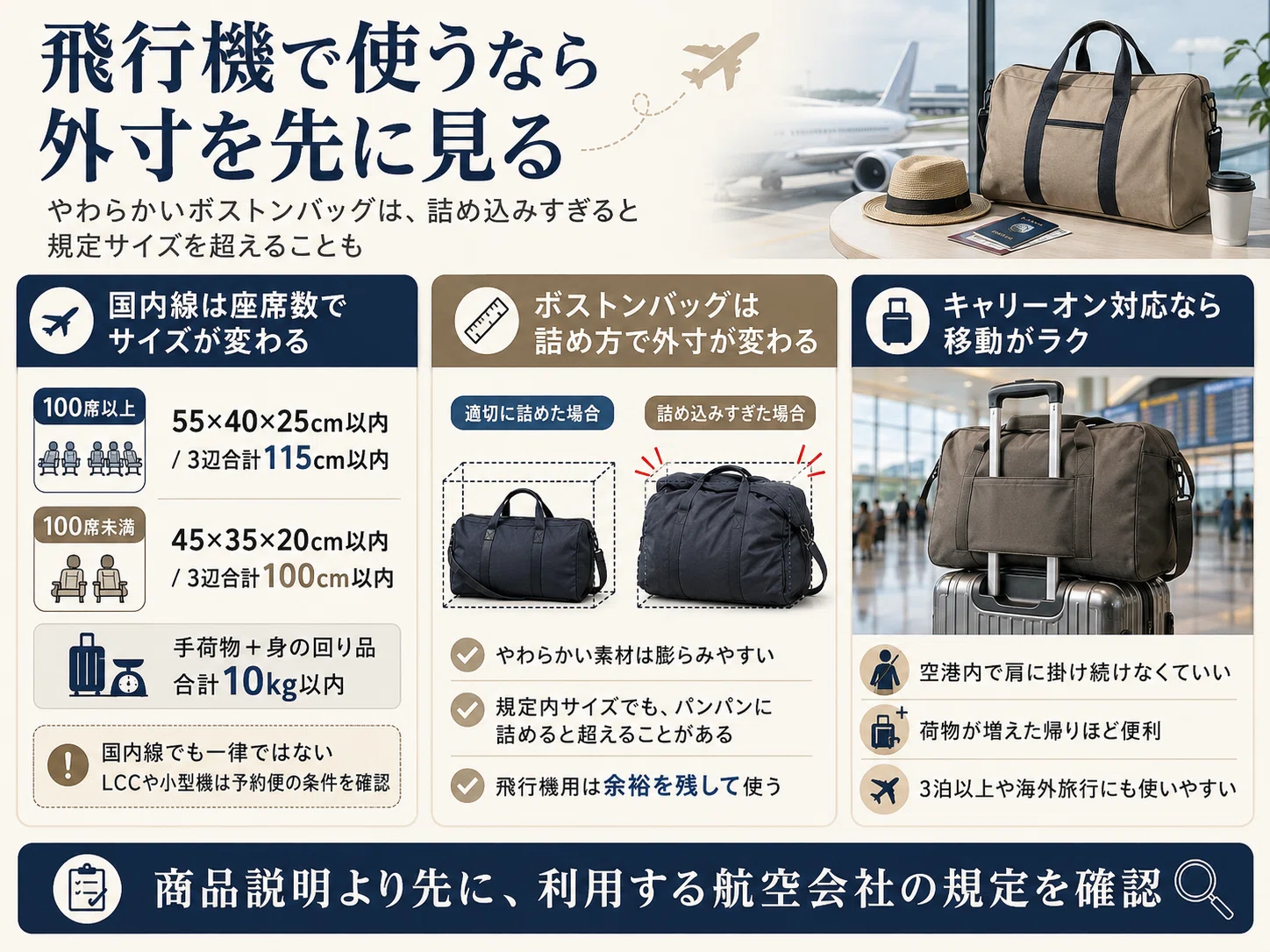 旅行に使えるおしゃれなボストンバッグおすすめ10選｜1泊・2泊・飛行機