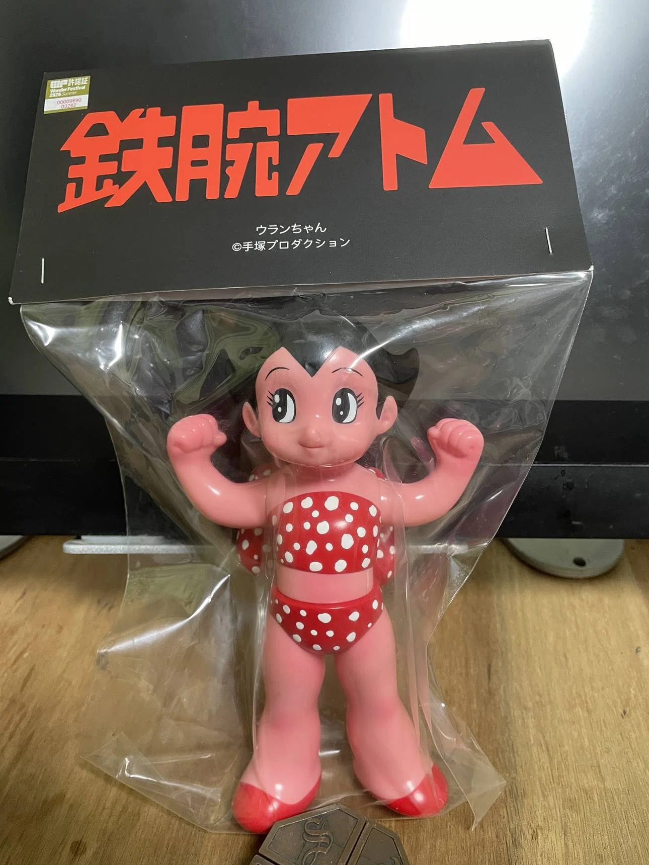 ワンフェス2026夏 鉄腕アトムウランちゃん ソフビ 館長All ok toys ワンフェス2026夏 鉄腕アトムウランちゃん ソフビ 館長All ok toys