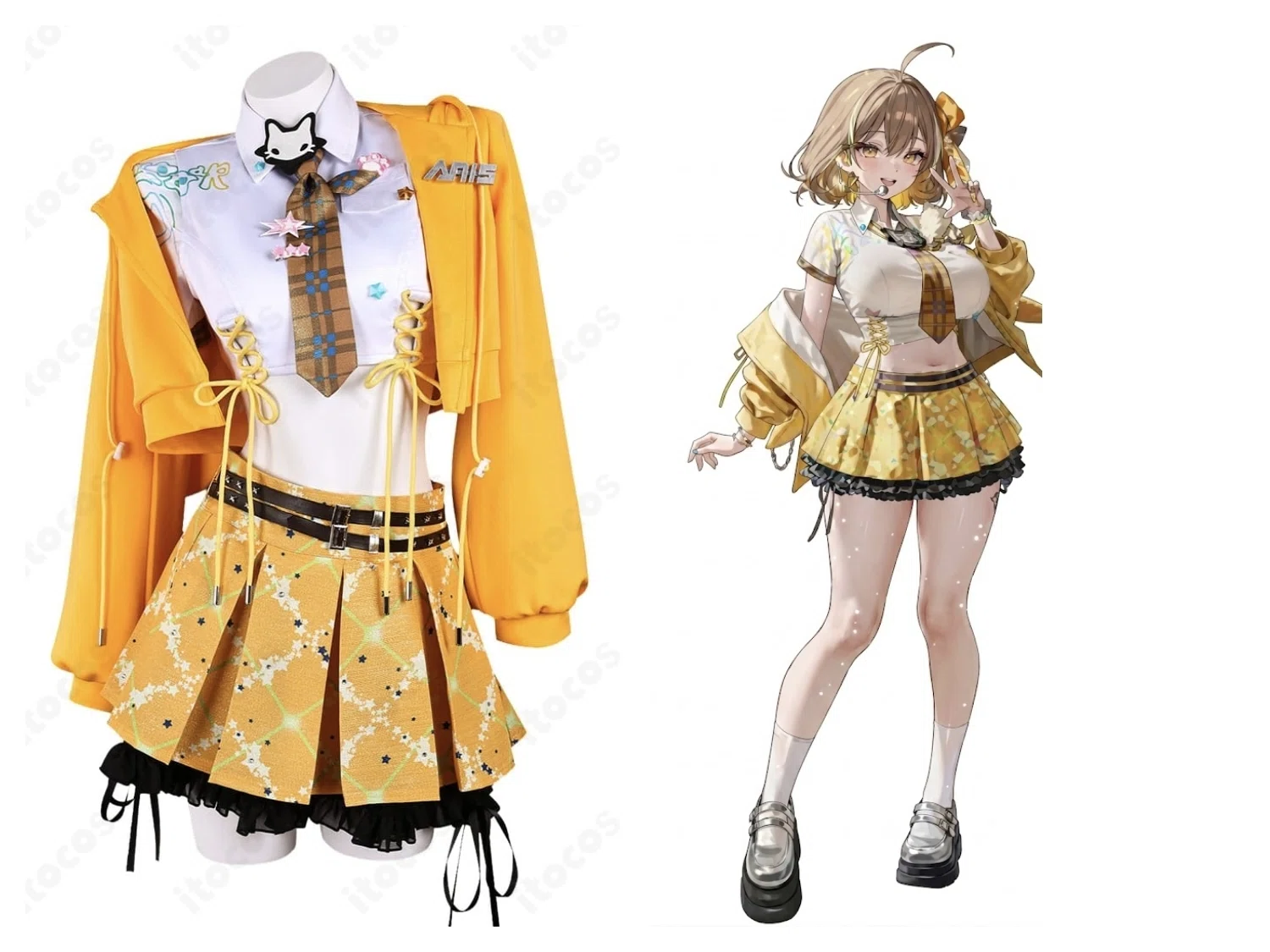 nikke コスプレ｜アニス T.T. STAR衣装の完成度を高めるコーデ