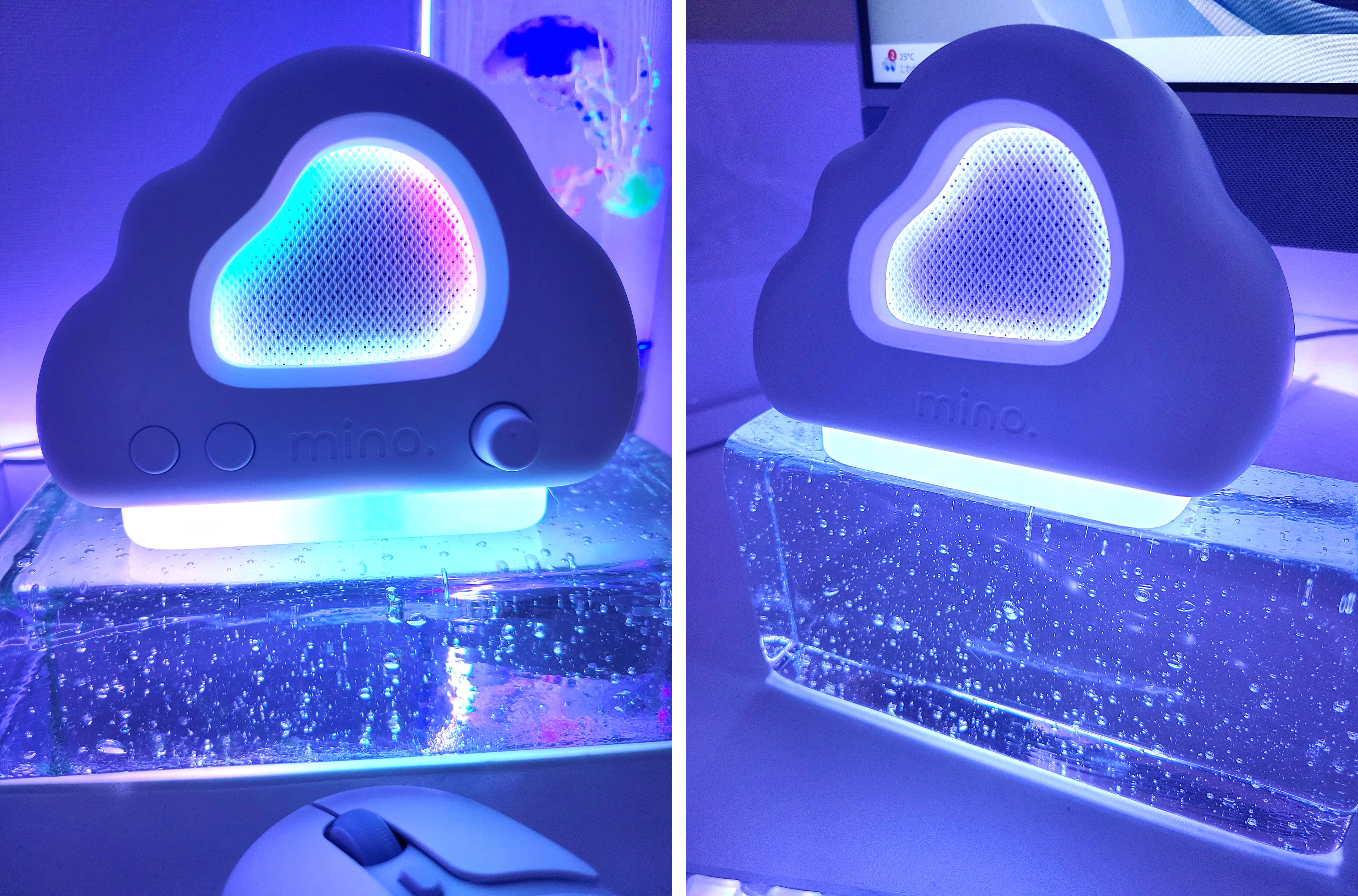 ビジュ最強！白デスク派必見のスピーカー”minotel cloud”✨＠white