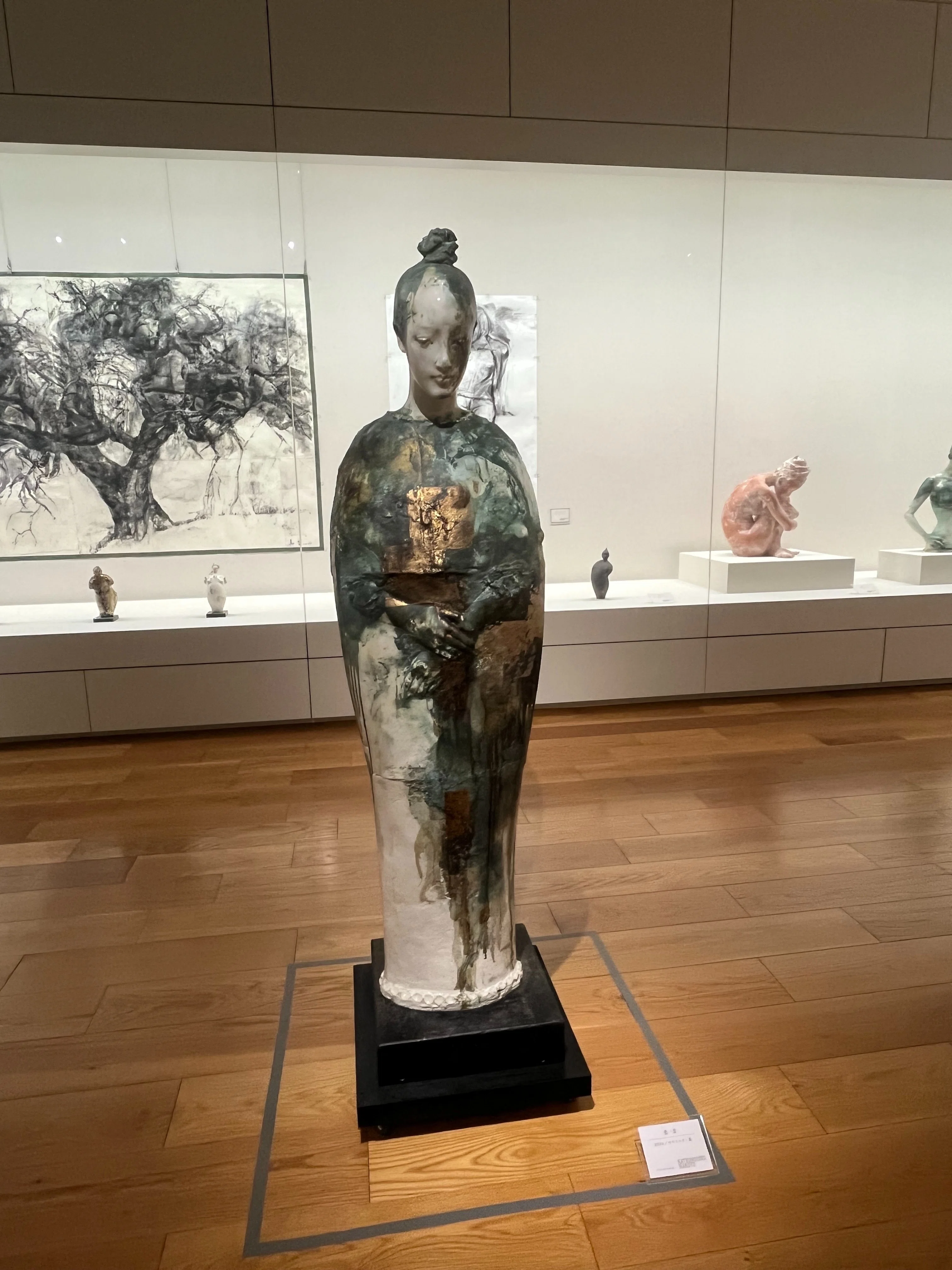 青鷺の立像、美術工芸品（作者署名付き） 青鷺の立像、美術工芸品（作者署名付き） 青鷺の立像、美術工芸品