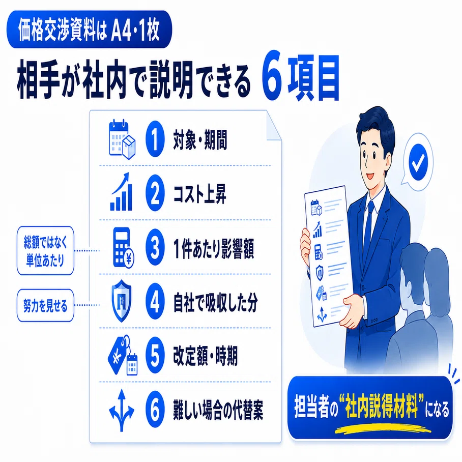 2026年8月最新】値上げ交渉の3件に2件は「受注側から言い出して