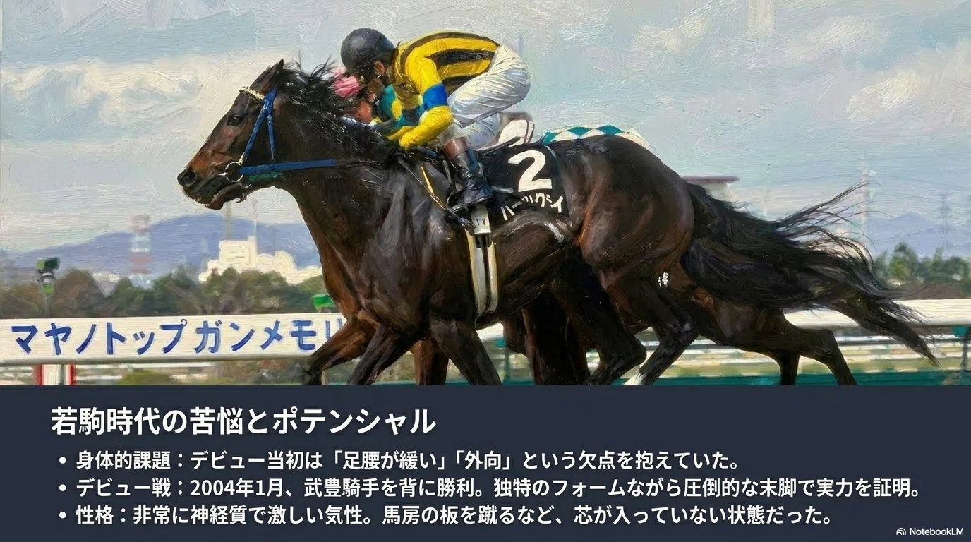 ハーツクライ -魂の豪脚で世界の頂へ-｜ハサミおじさん