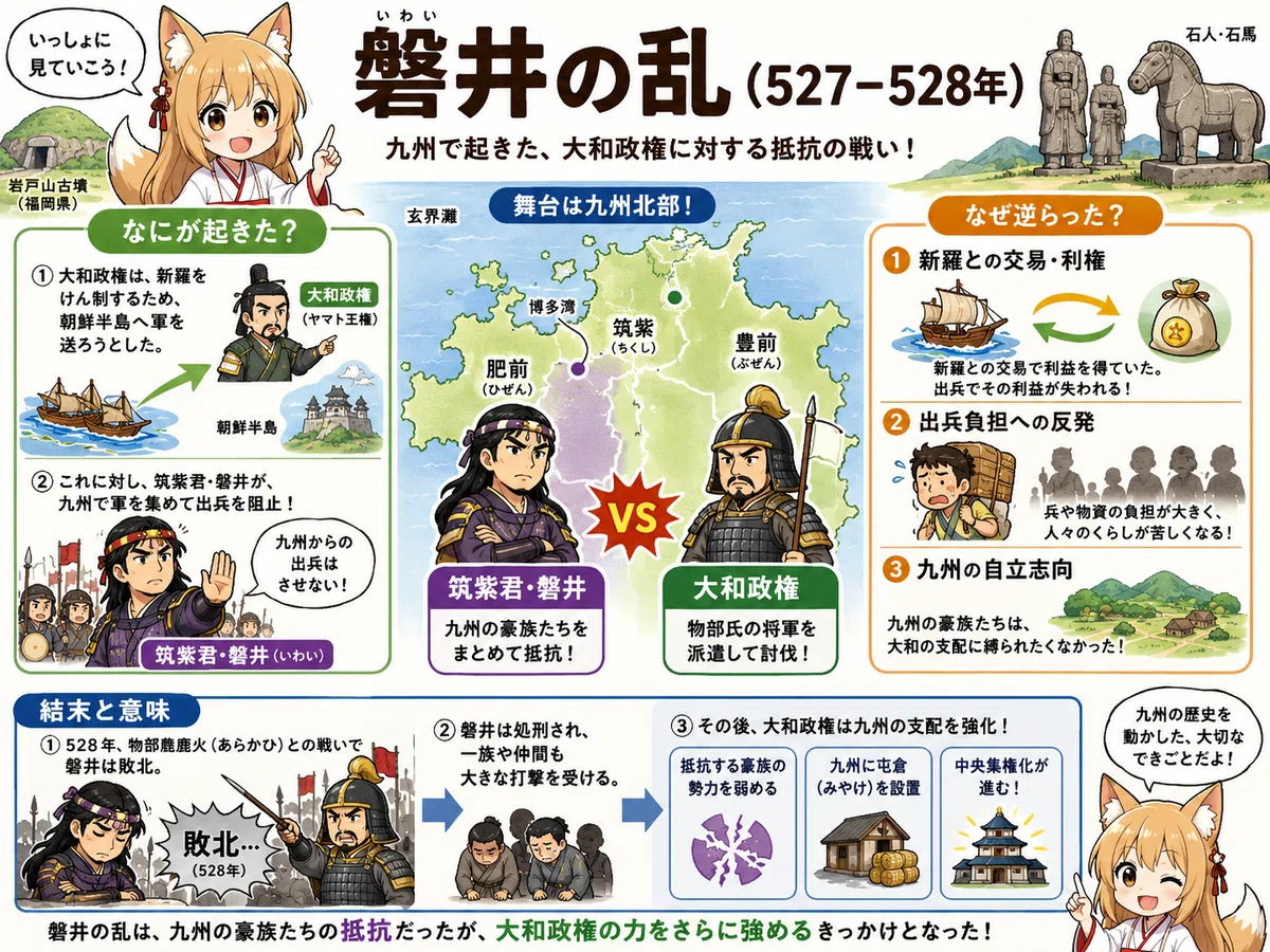古代史探求】2026年度古代史講座「倭国大乱」と「磐井の乱」〜イイヅカ