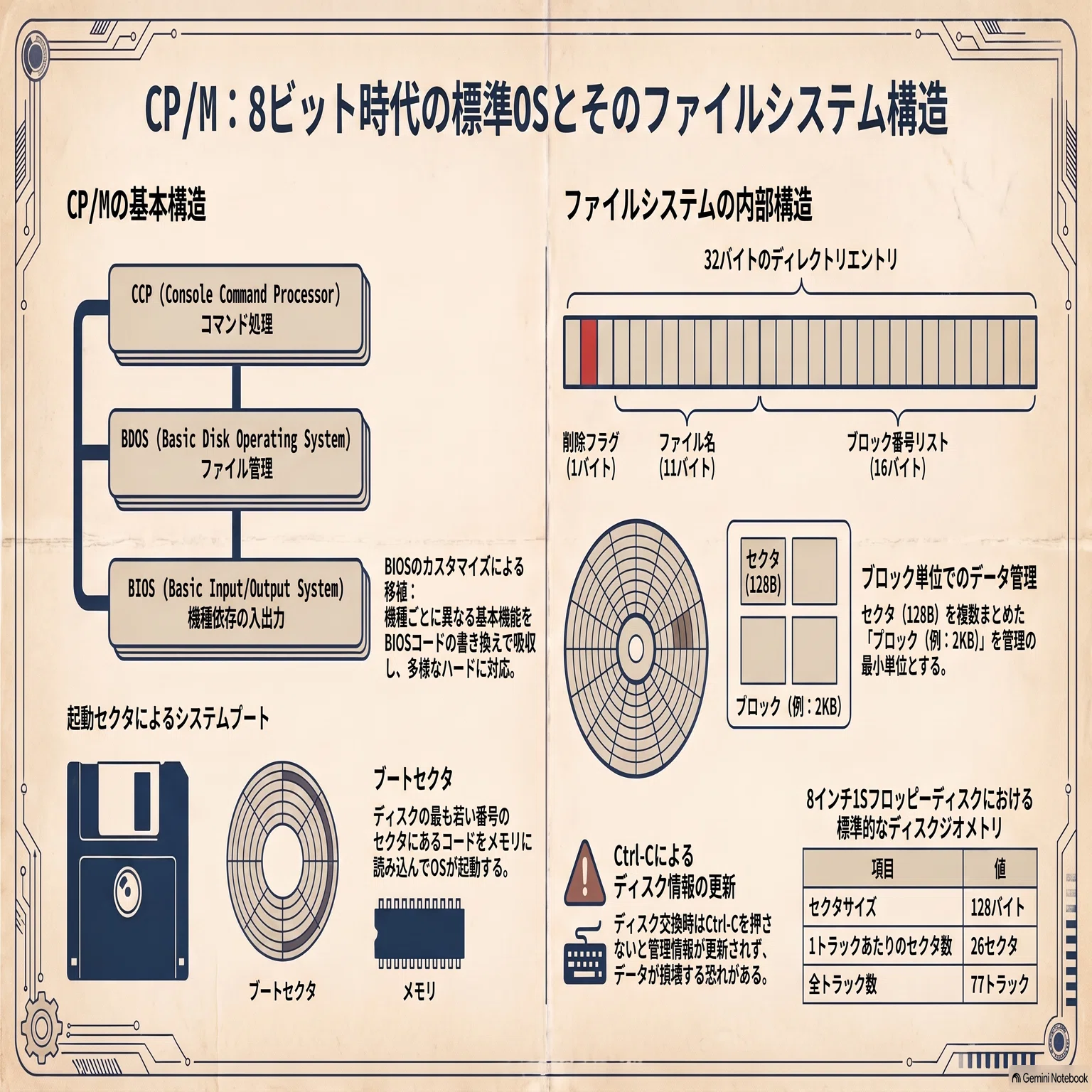 CP/Mとそのファイルシステム｜kzn