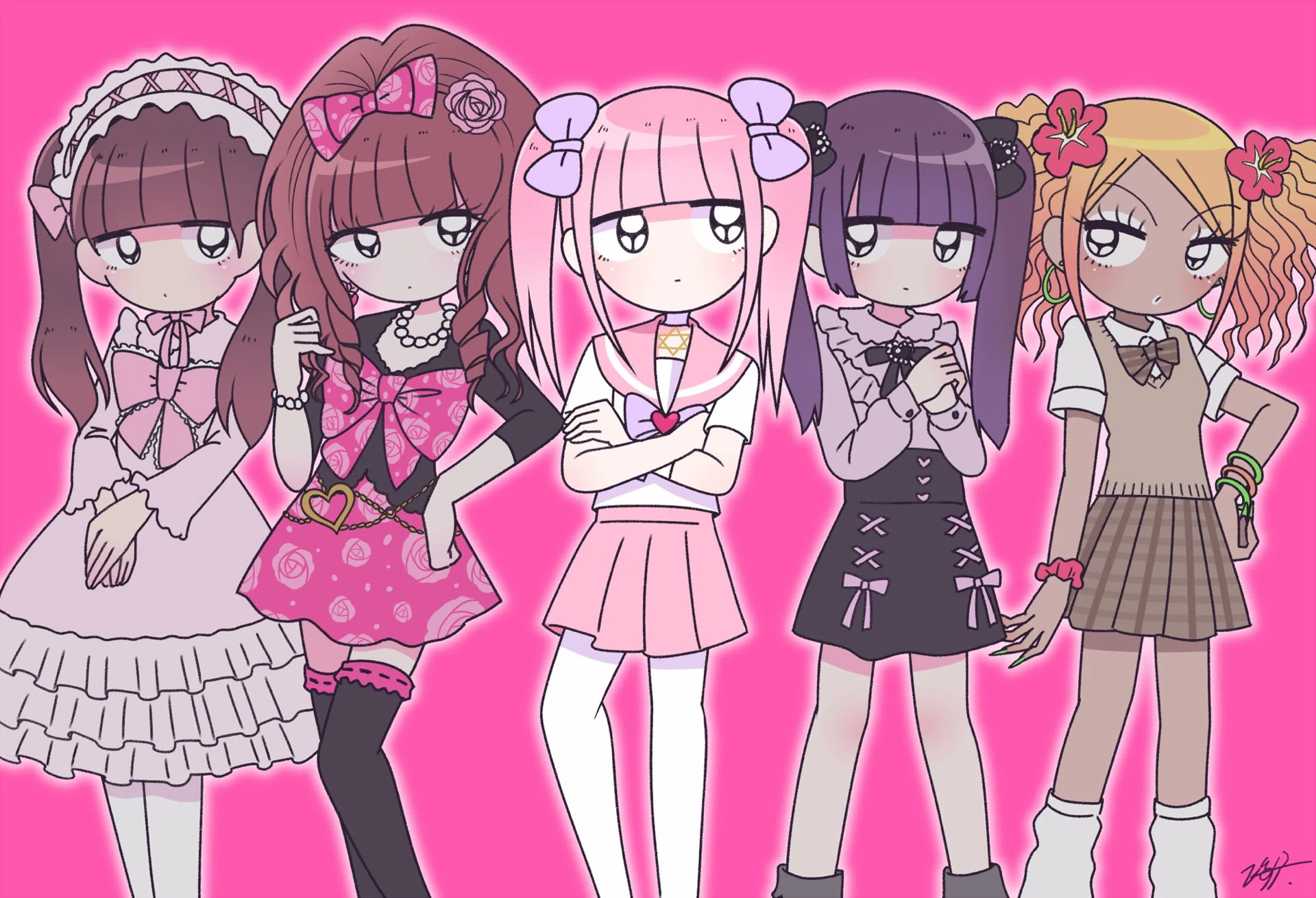 Menhera-chan Archive: Fashion Edition｜メンヘラチャン【公式】病み