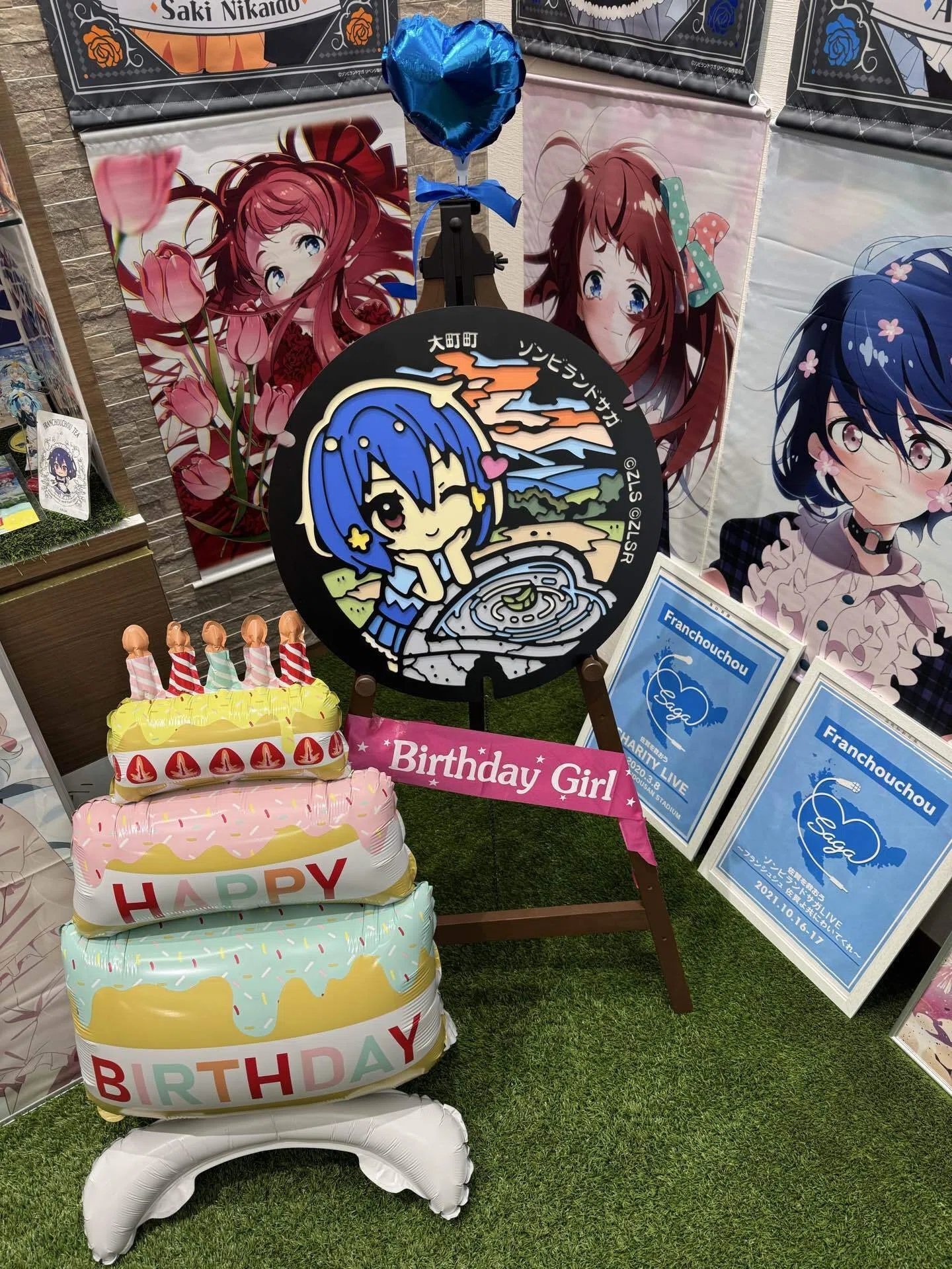 専用2点 ゾンビランドサガ 大町ふるさと館 コラボカフェ限定 アクリル