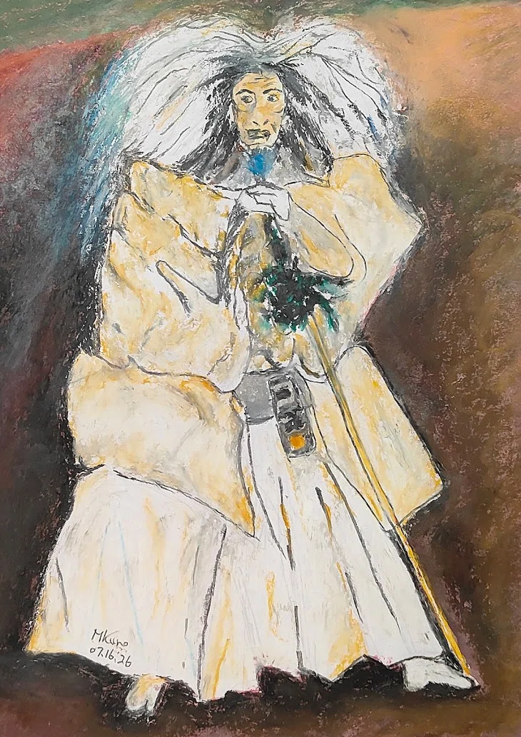 東西を結ぶ筆――須田国太郎『山姥』1948年（ミステリー絵画 第