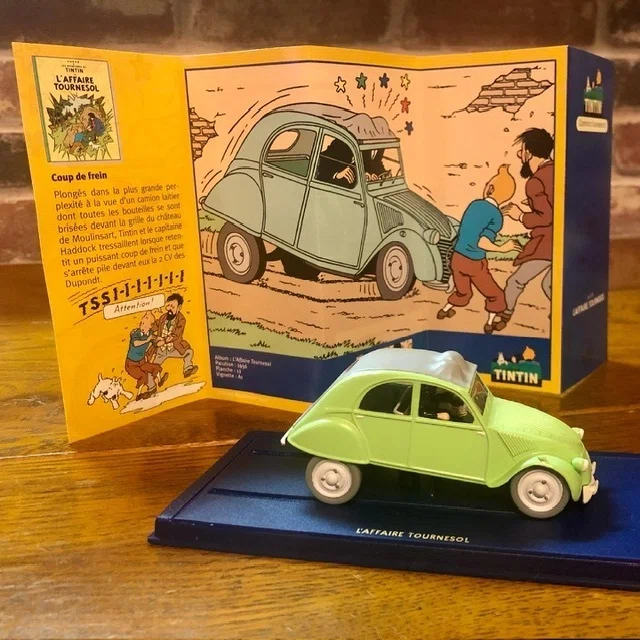 La 2cv〜タンタンの冒険シリーズ｜weekend60+