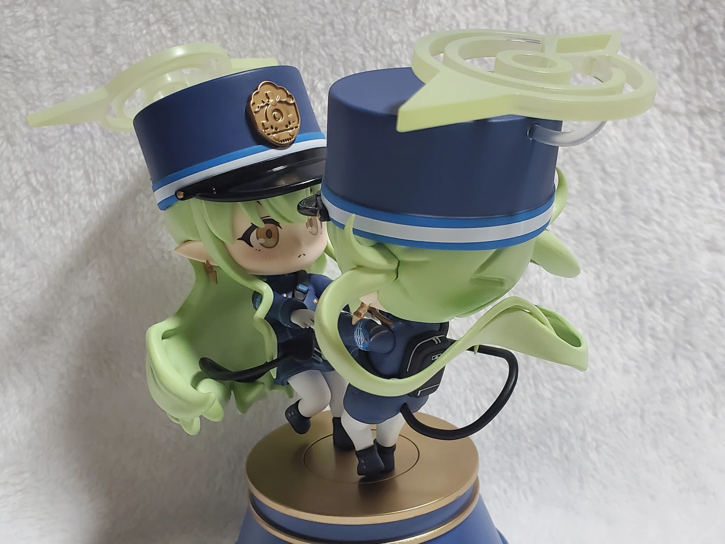 ブルーアーカイブ くるくるフィギュア ヒカリ＆ノゾミ ブルーアーカイブ】『くるくるフィギュア（ヒカリ＆ノゾミ）』到着