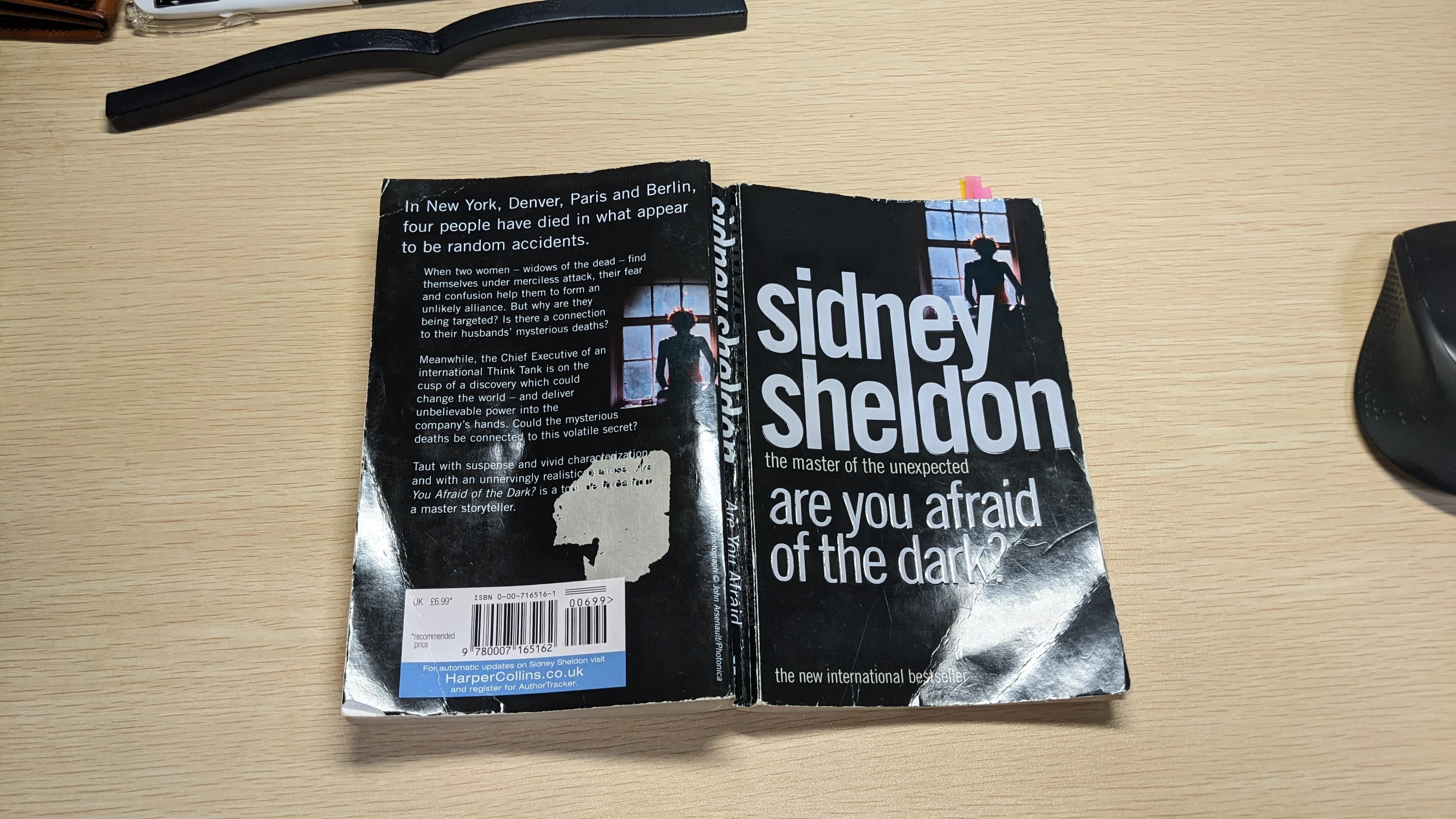 サクサク読める洋書は楽しい（Sidney Sheldon 'Are you afraid of the