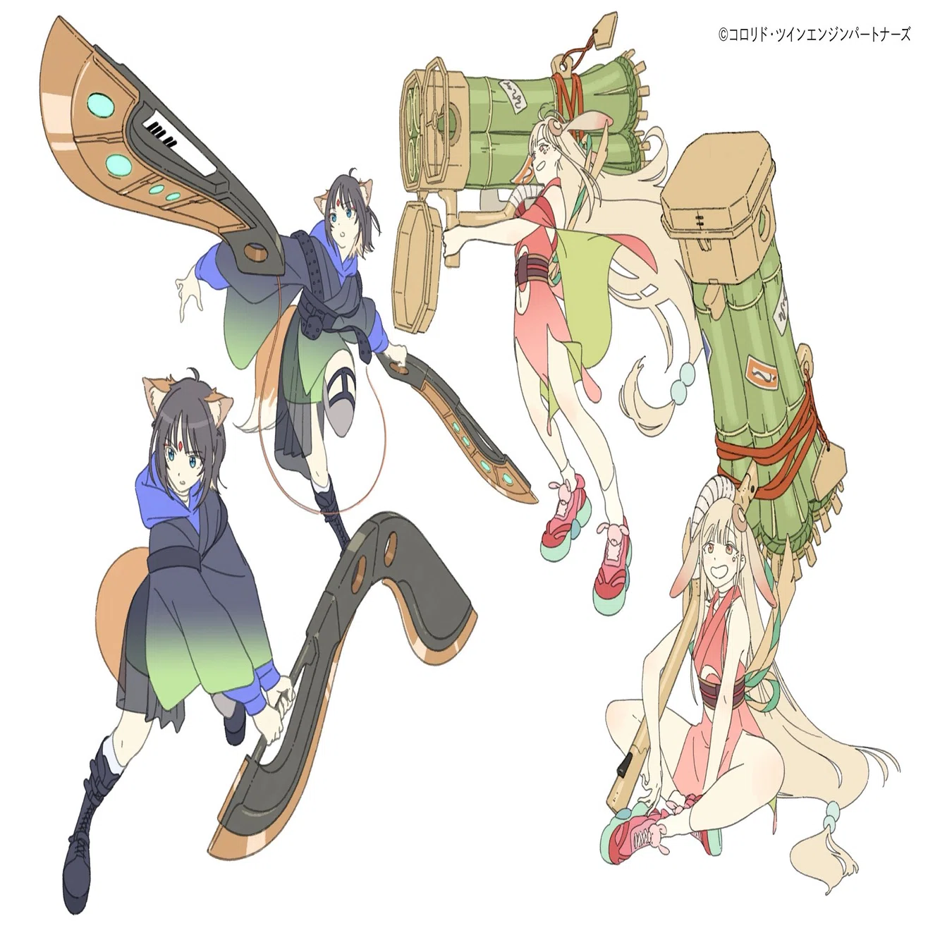 超かぐや姫 原画｜口十 日成