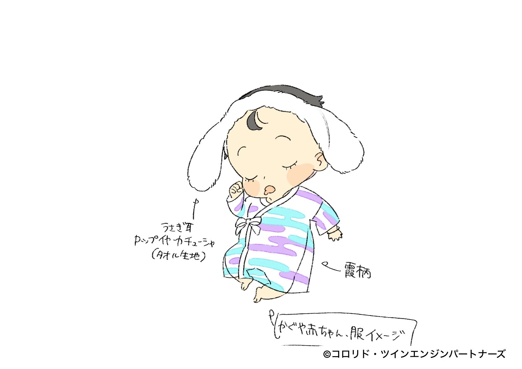 超かぐや姫 原画｜口十 日成