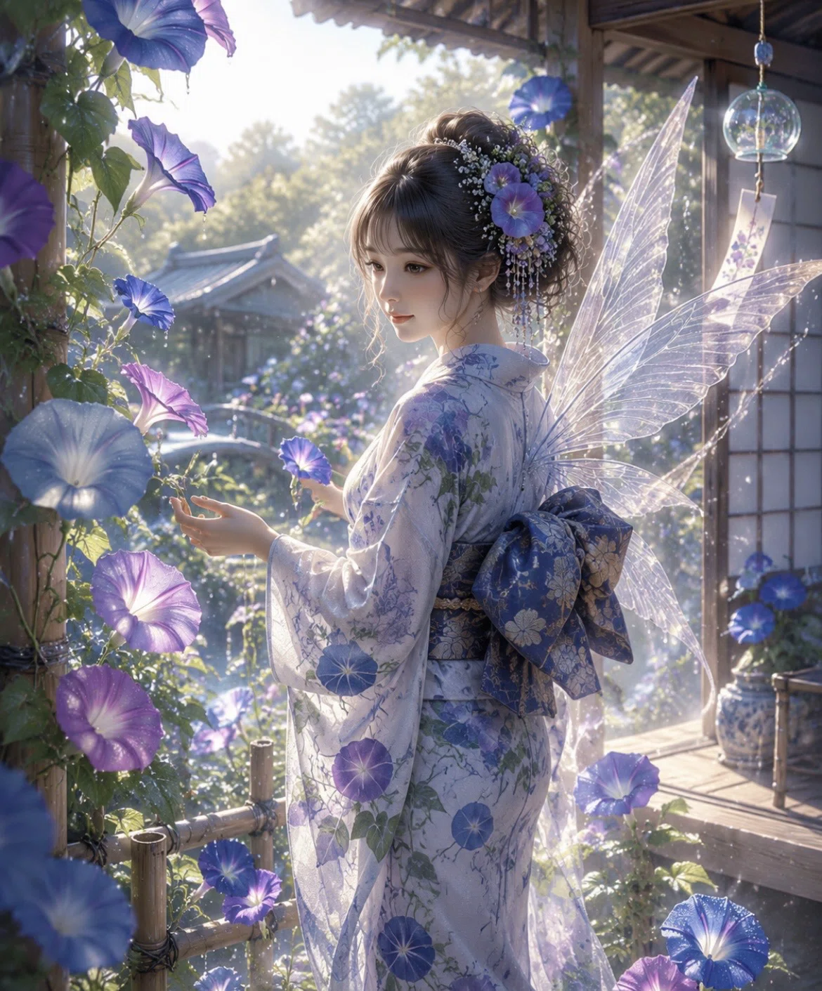 花の街図鑑|妖精さんイラストPart5🧚｜ポワポワ
