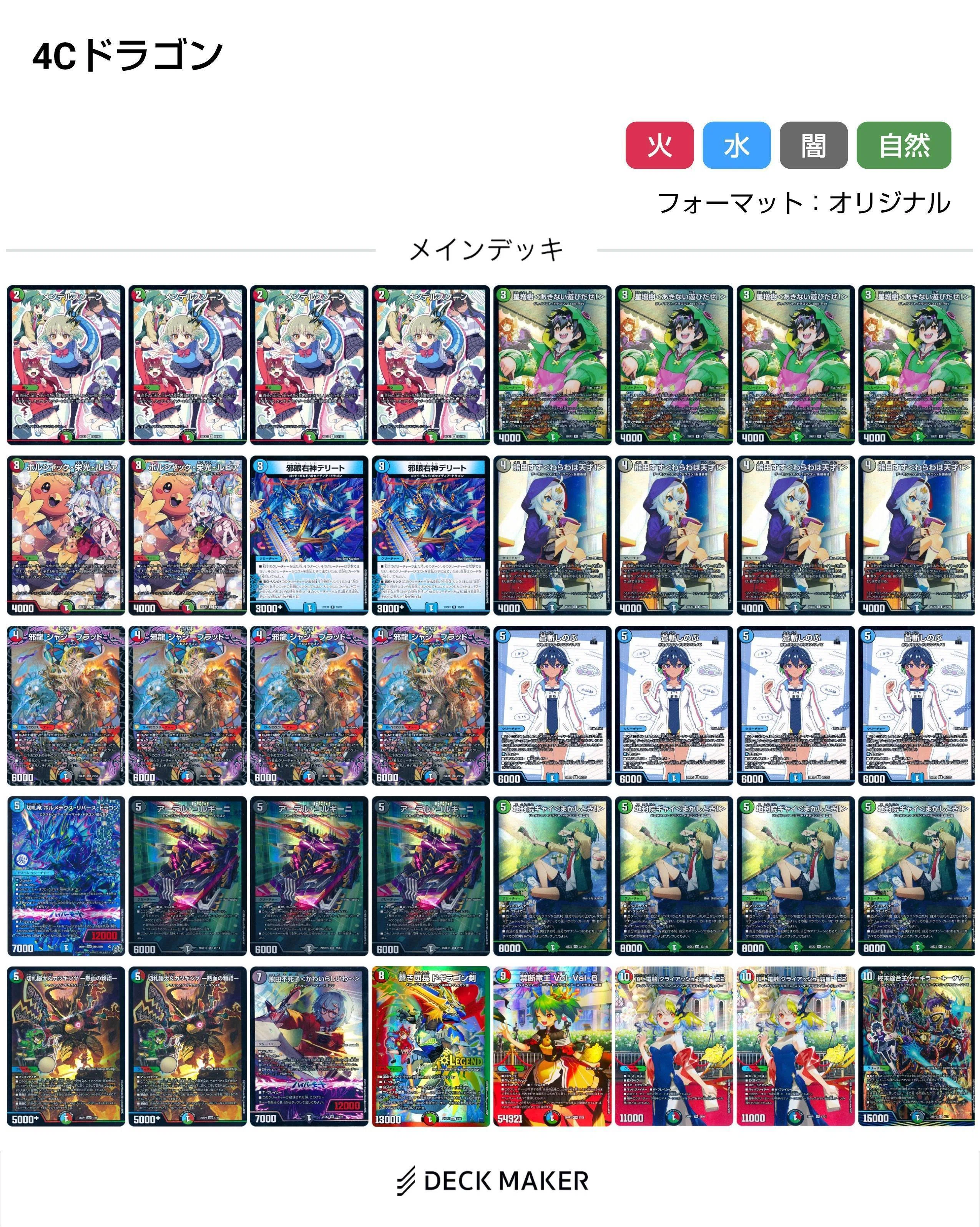 デッキ紹介】新規ドラ娘でチームプレーが出来るようになった闇の