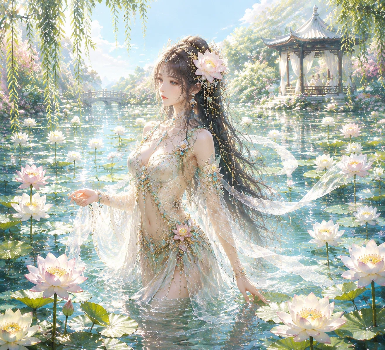 花の街図鑑|妖精さんイラストPart5🧚｜ポワポワ