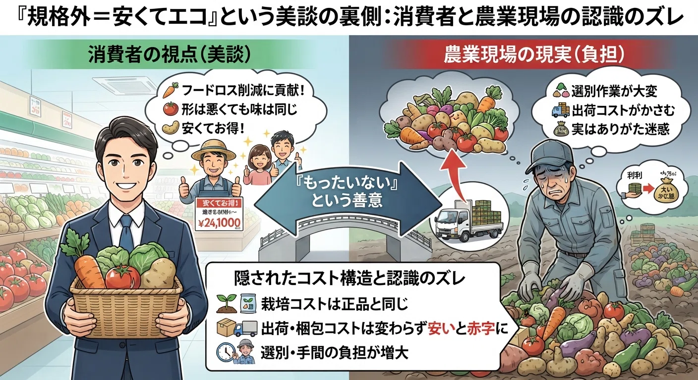 安くてお得なSDGs」の罠。農家が困惑する“もったいない”の誤解｜農業