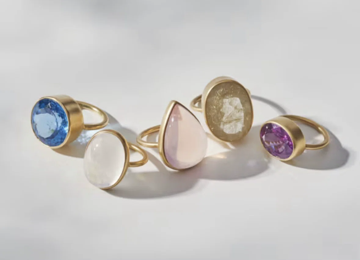 【色石リング探究③】MARIHA Earth Drops🌏, Organic Gems💍｜アラフィフ母さんのおしゃれ道〜 az(アズ)