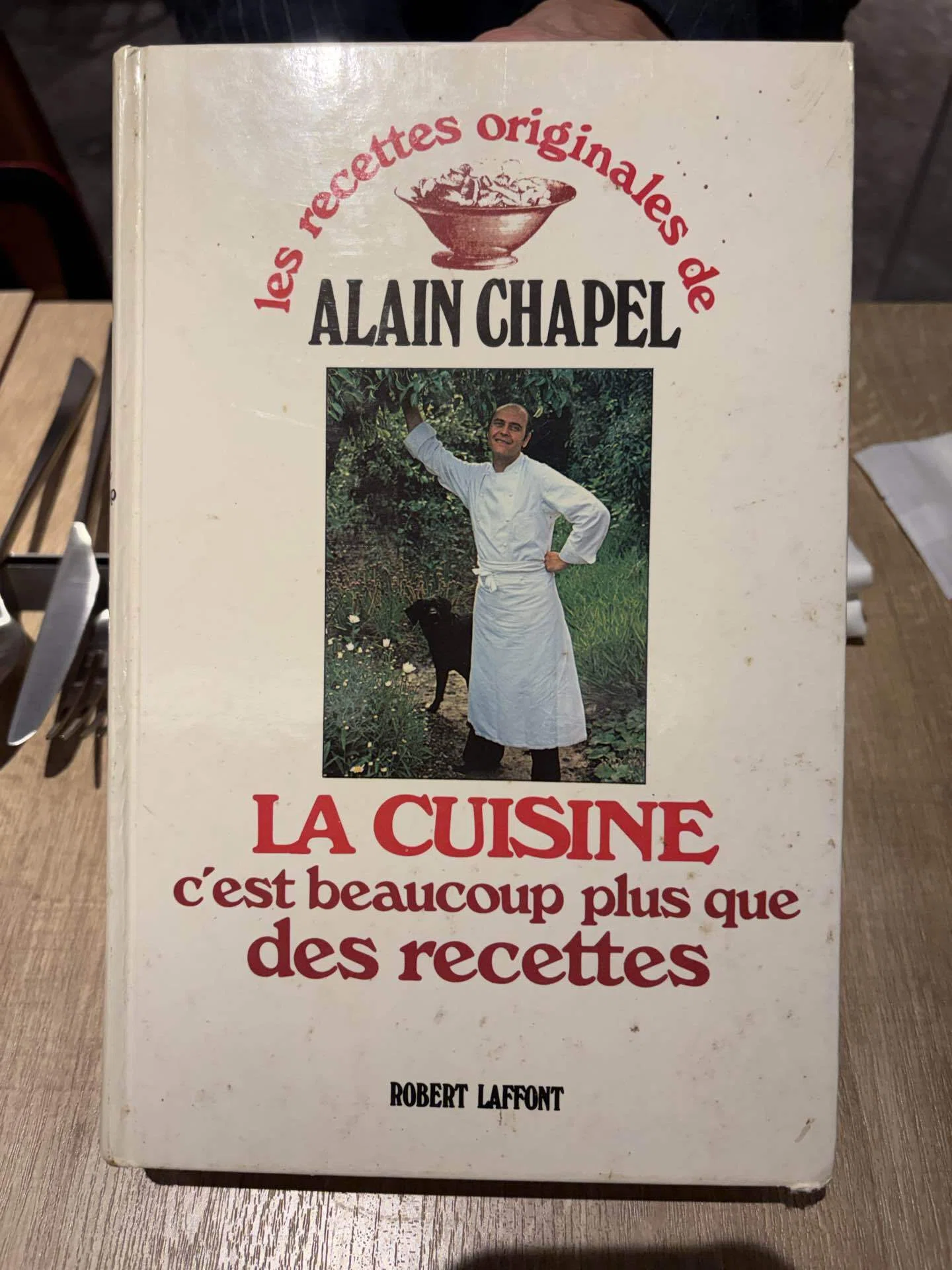アランシャペル ALAIN CHAPEL LA CUISINE 洋書 料理本 アランシャペル