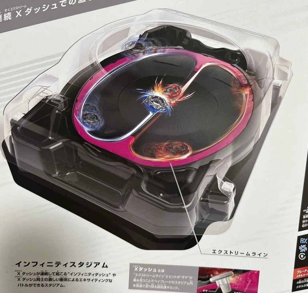 【新品未開封品】エクストリーム・インフィニティスタジアム 計4個セット BEYBLADEX ベイブレードX:エクストリームスタジアムとインフィニティ