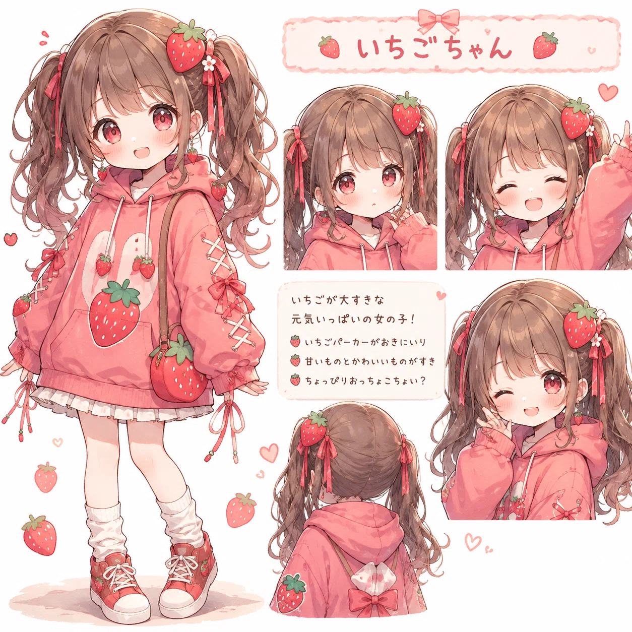 AIたちに「いちごちゃん描いて」とだけ言って回った結果｜MeiMei