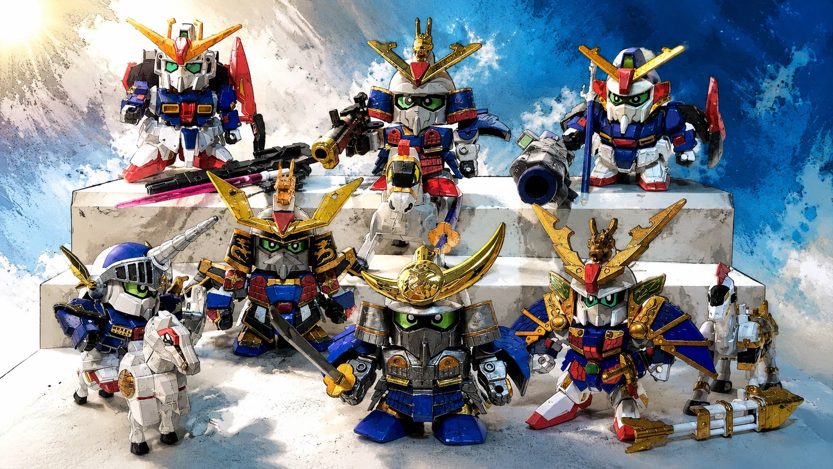 懐かしのZガンダム、その姿は時代を越えて――BB戦士おすすめ9選｜筆塗