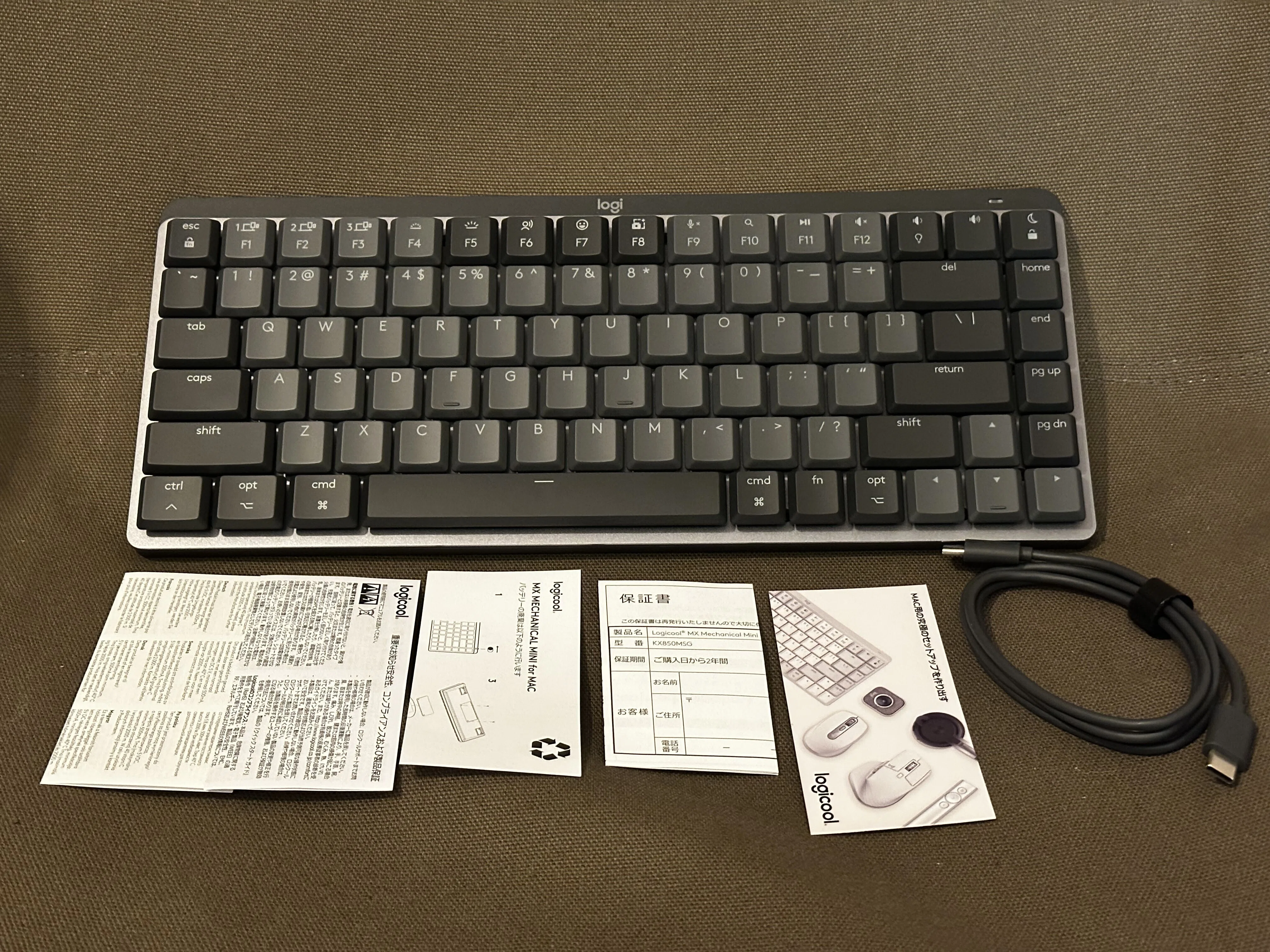 MX Mechanical Mini for Macを使い始めて2週間が経過しました。｜くら