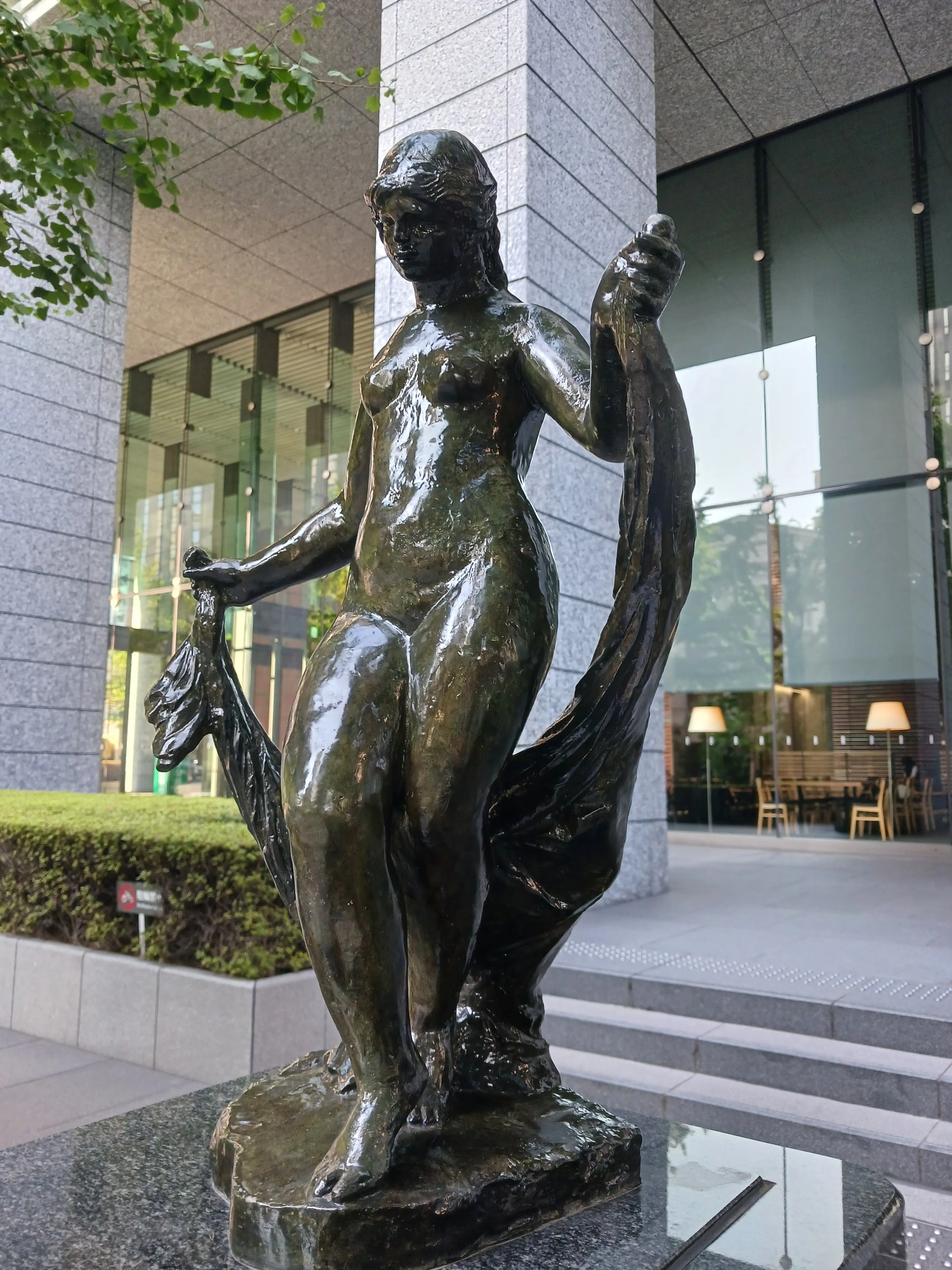 ルノワール🌿ヴェールを持つヴィーナス【大阪💐彫刻めぐり】彫刻家列伝