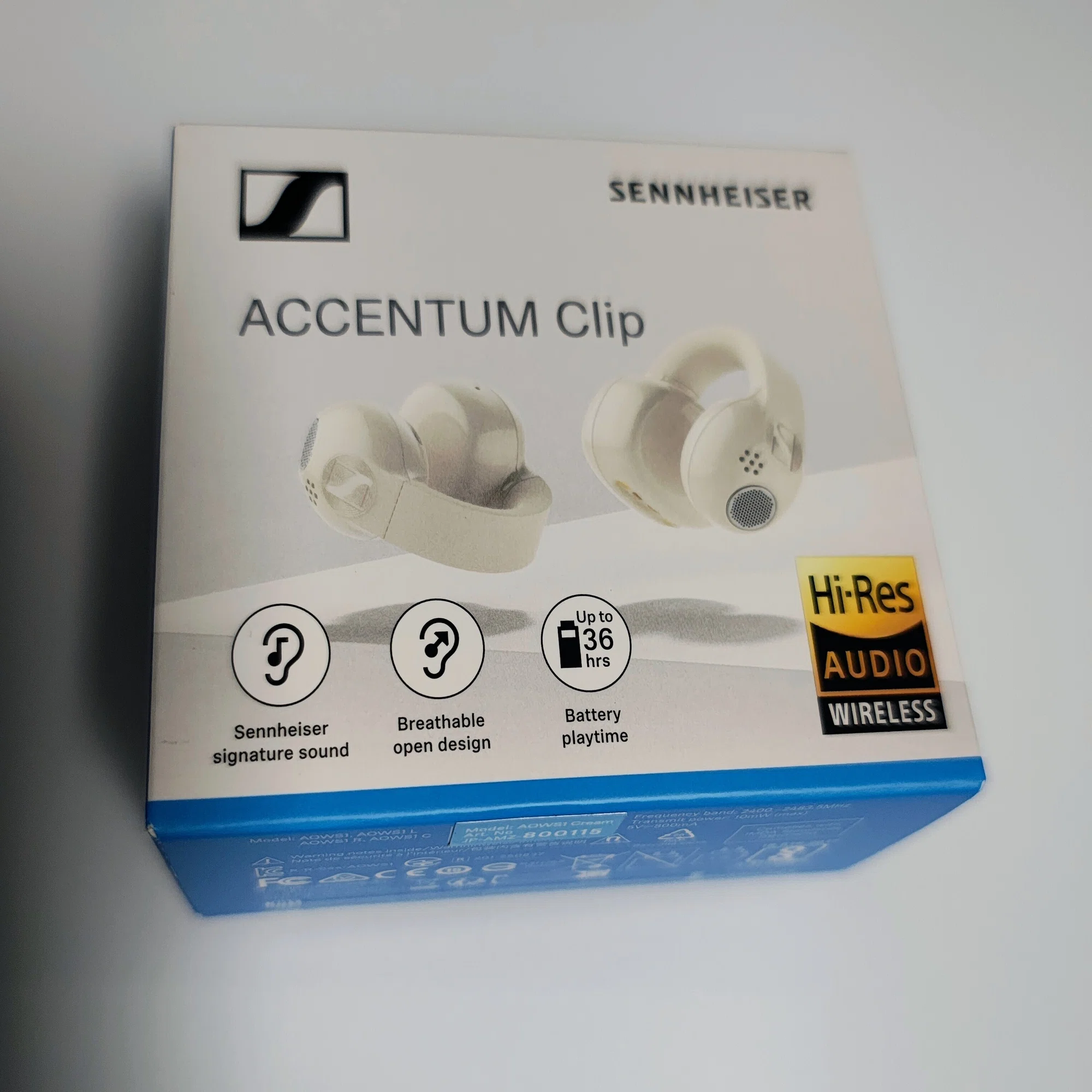 ゼンハイザー(Sennheiser) ACCENTUM Clip レビュー イヤーカフ型 