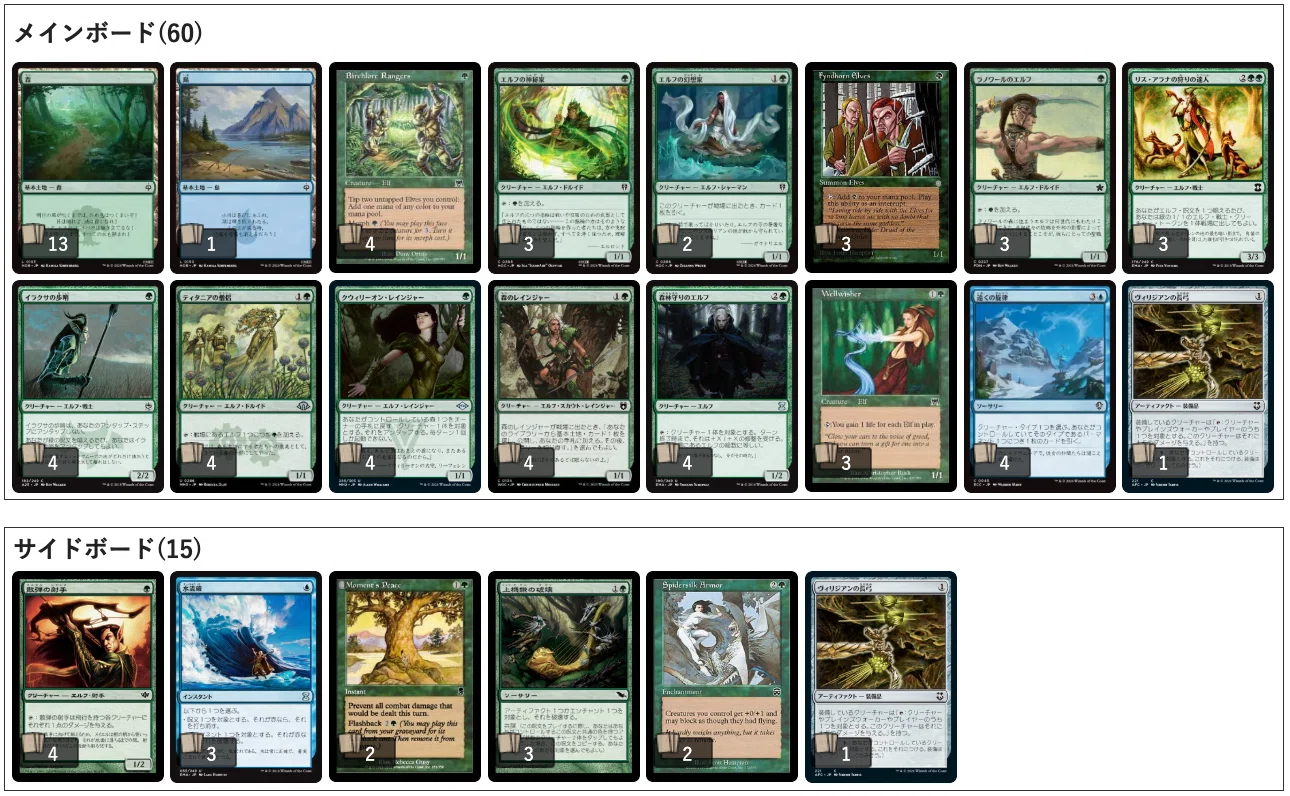 MTG:Pauper】エルフの歴史｜角とうふ