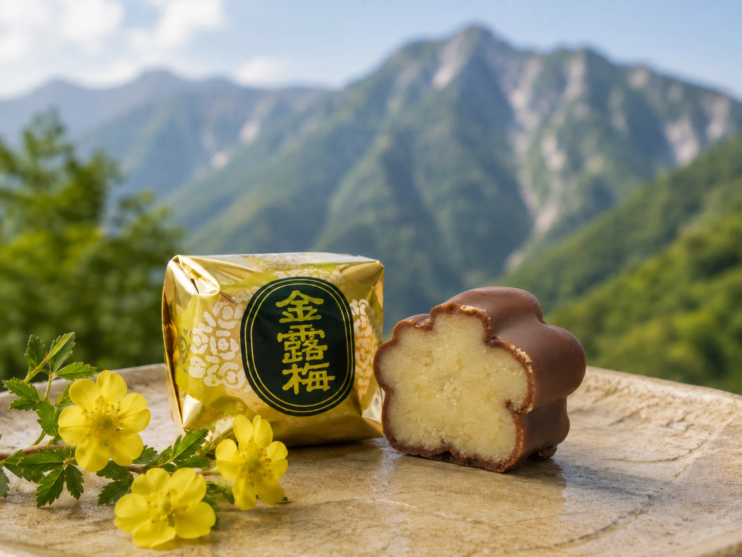 梅のお菓子ではなかった～徳島銘菓「金露梅」は、なぜ剣山の花を