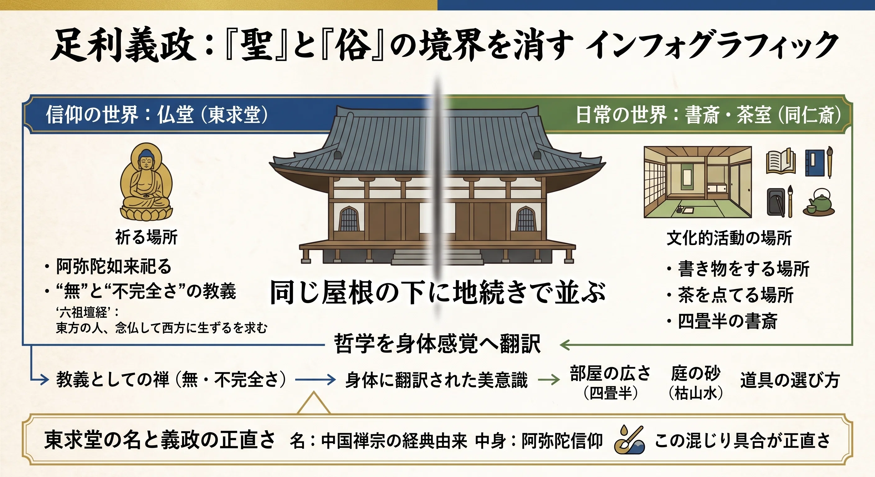 禅】捨てられなかった男の禅──東山文化のOSとしての仏教｜齊藤潤
