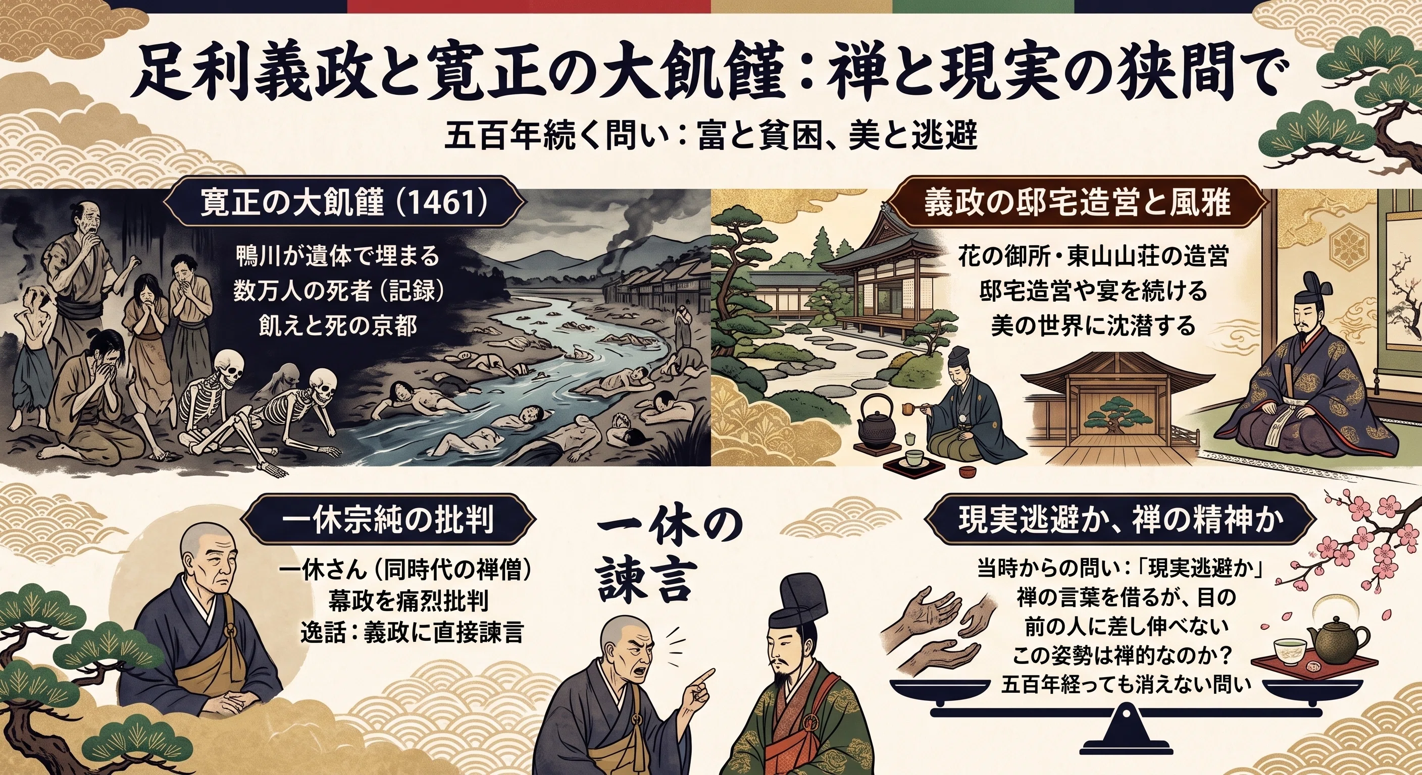 禅】捨てられなかった男の禅──東山文化のOSとしての仏教｜齊藤潤