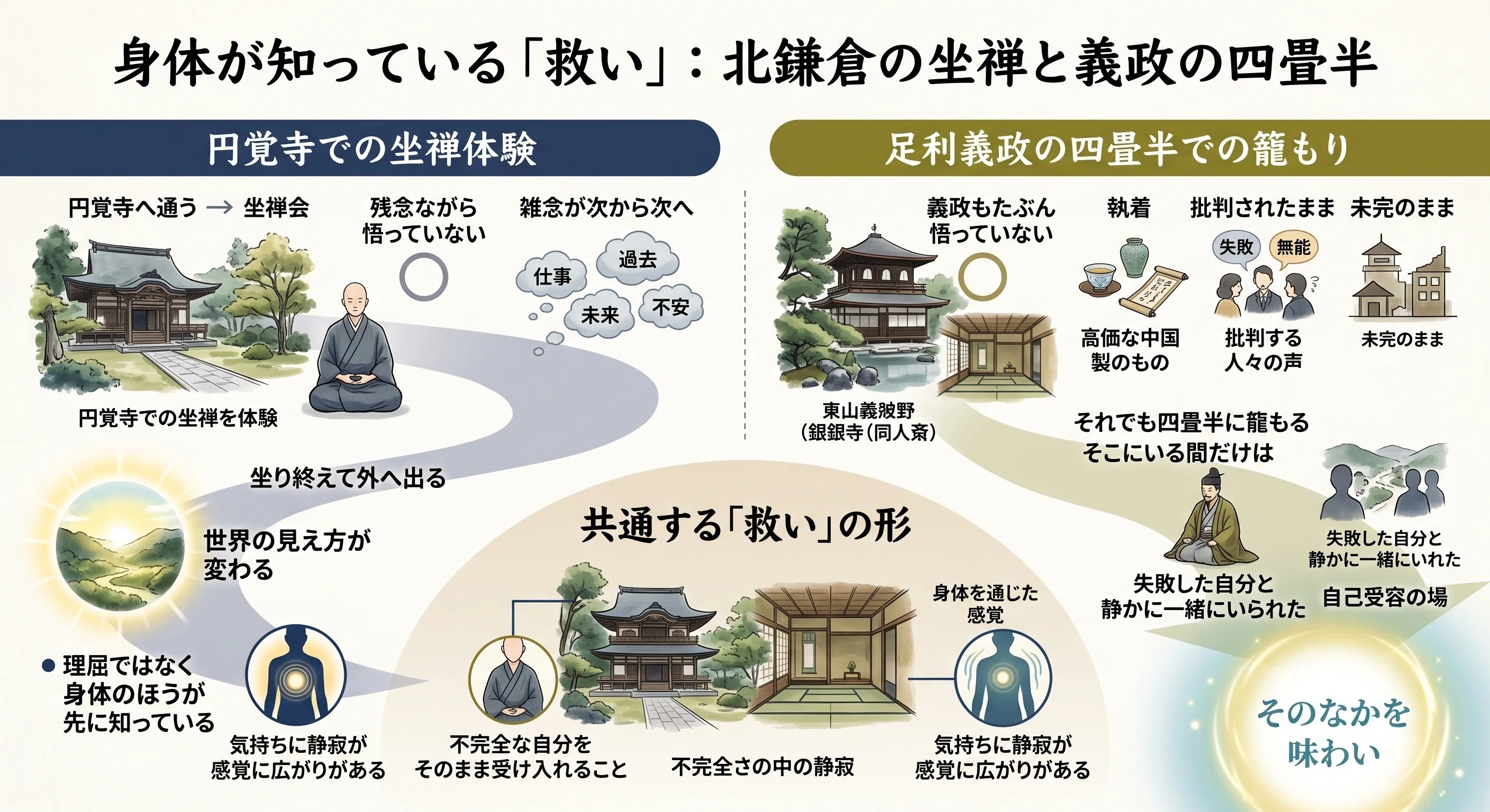禅】捨てられなかった男の禅──東山文化のOSとしての仏教｜齊藤潤