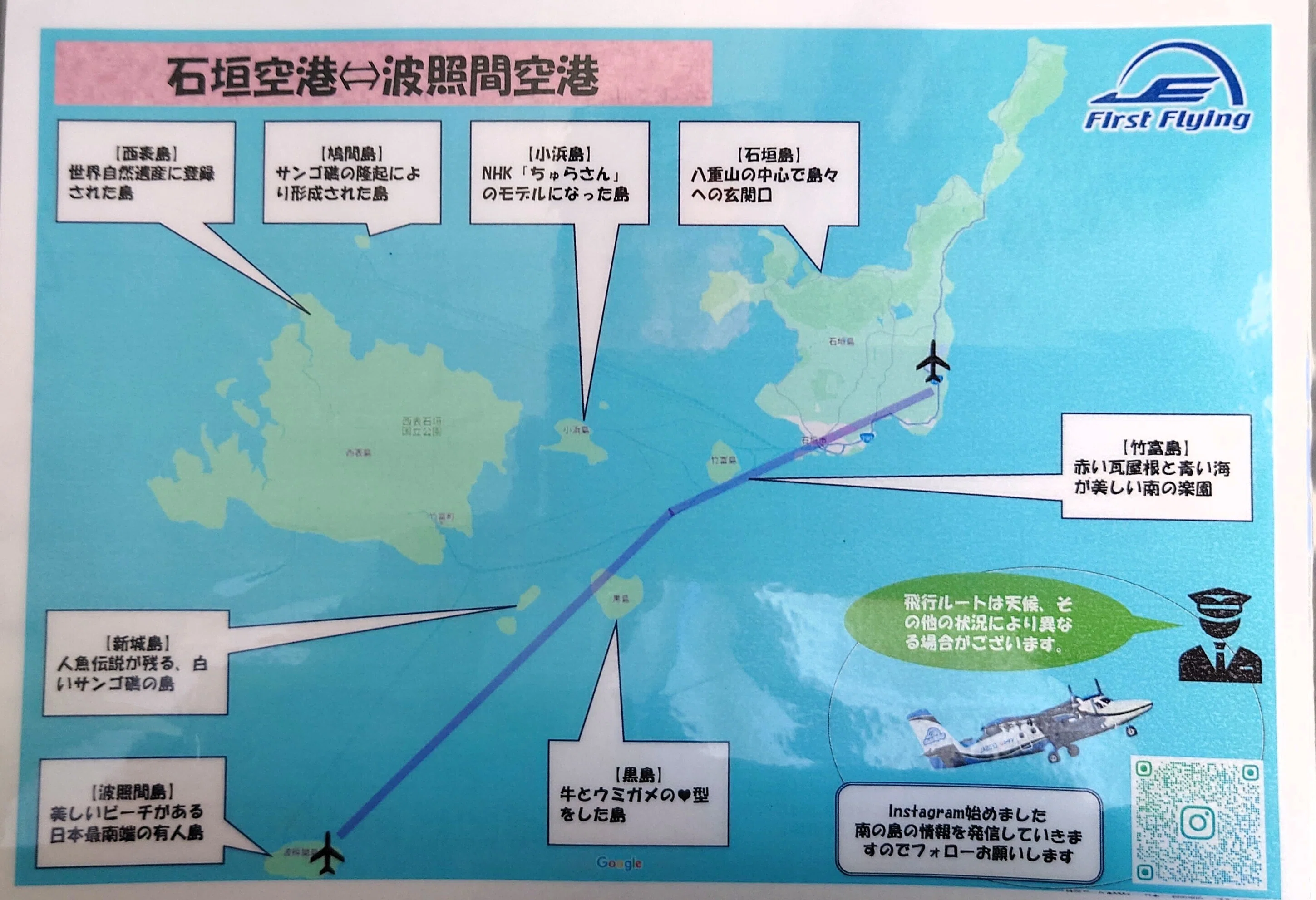 機窓画像コレクションDX「波照間空港～石垣空港」／2025年6月｜菅野