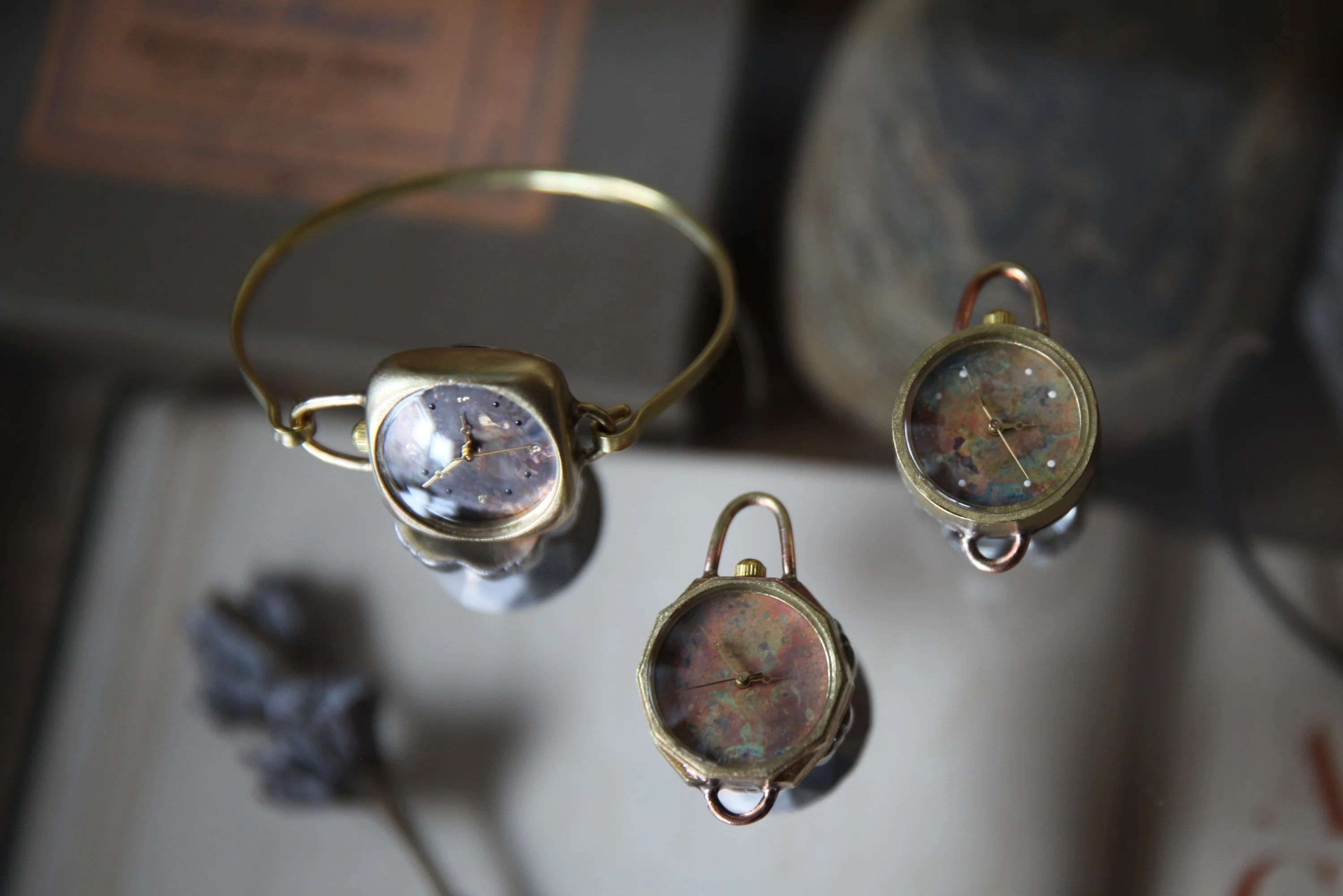 未使用　atelier coin DAIGO ANCIENT 手作り時計 9月5日-15日｜atelier coinの時計展 -Time Pieces-｜恵文社 | 本