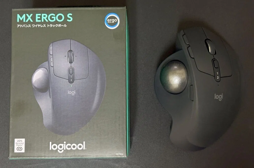 20年以上ぶりにトラックボールを使ってみた話 - Logicool MX ERGO S