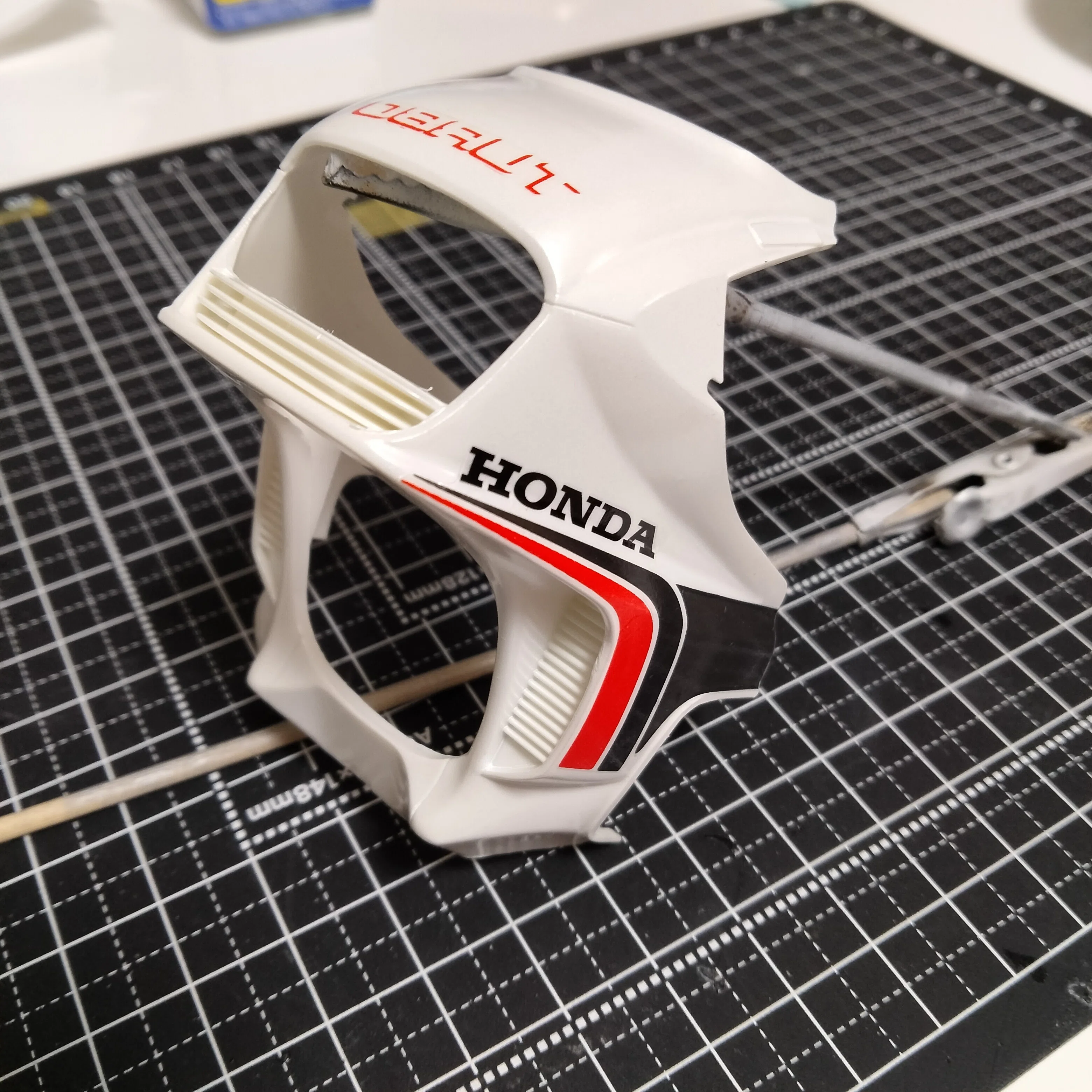 Taking on a Motorcycle with a Cowl: Building the Tamiya Honda CX500 ...