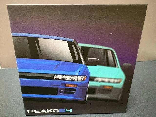1/64 ピーコ(Peako) NISSAN 日産 S13 シルエイティ RPS13 メタリック