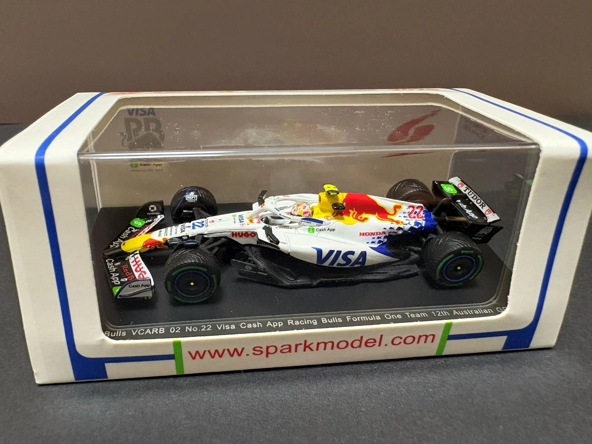 スパーク 1/64 レーシング・ブルズ VCARB 02 No.22 F1 オーストラリア
