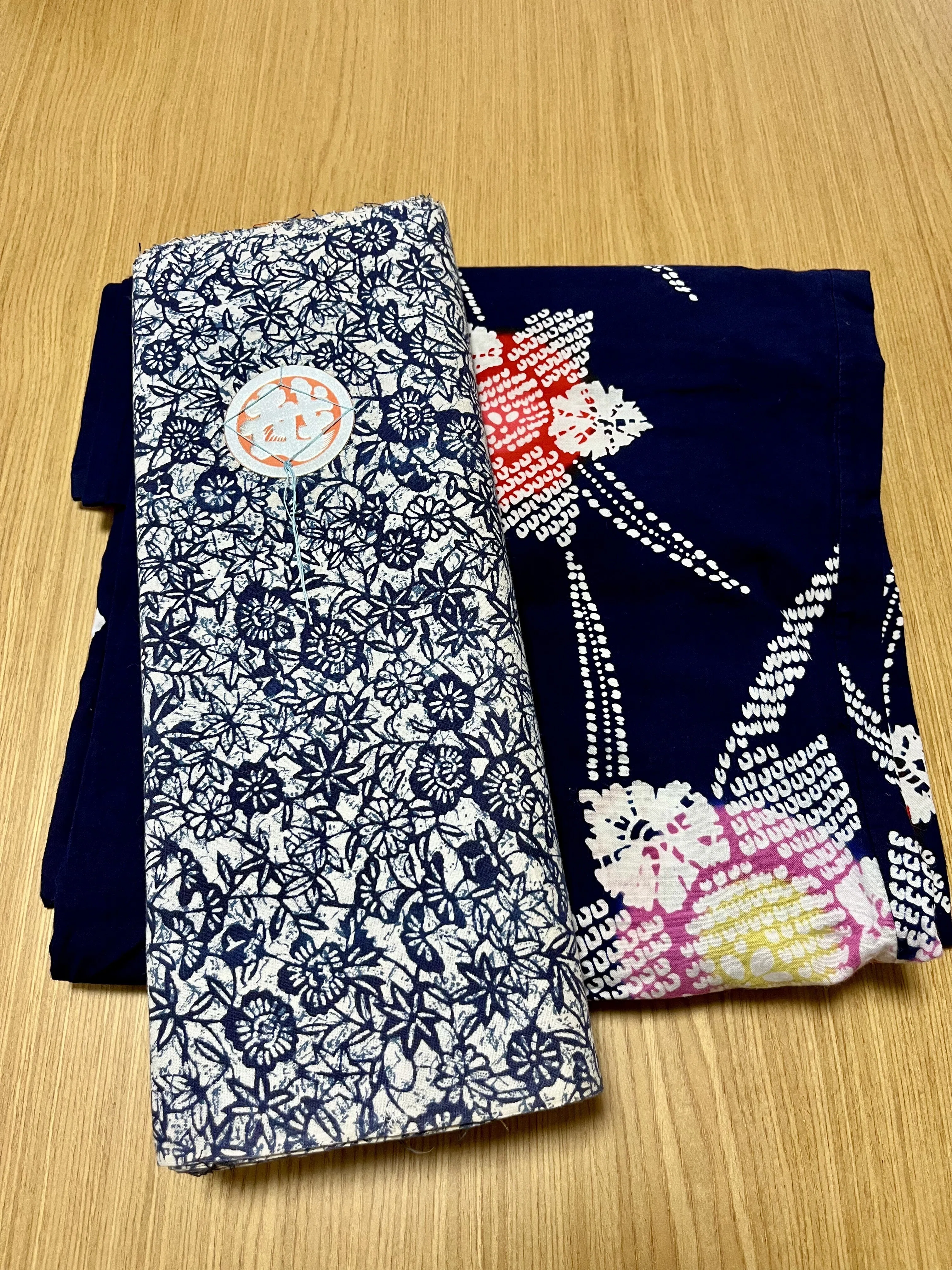 浴衣の反物からセットアップ｜akinecco
