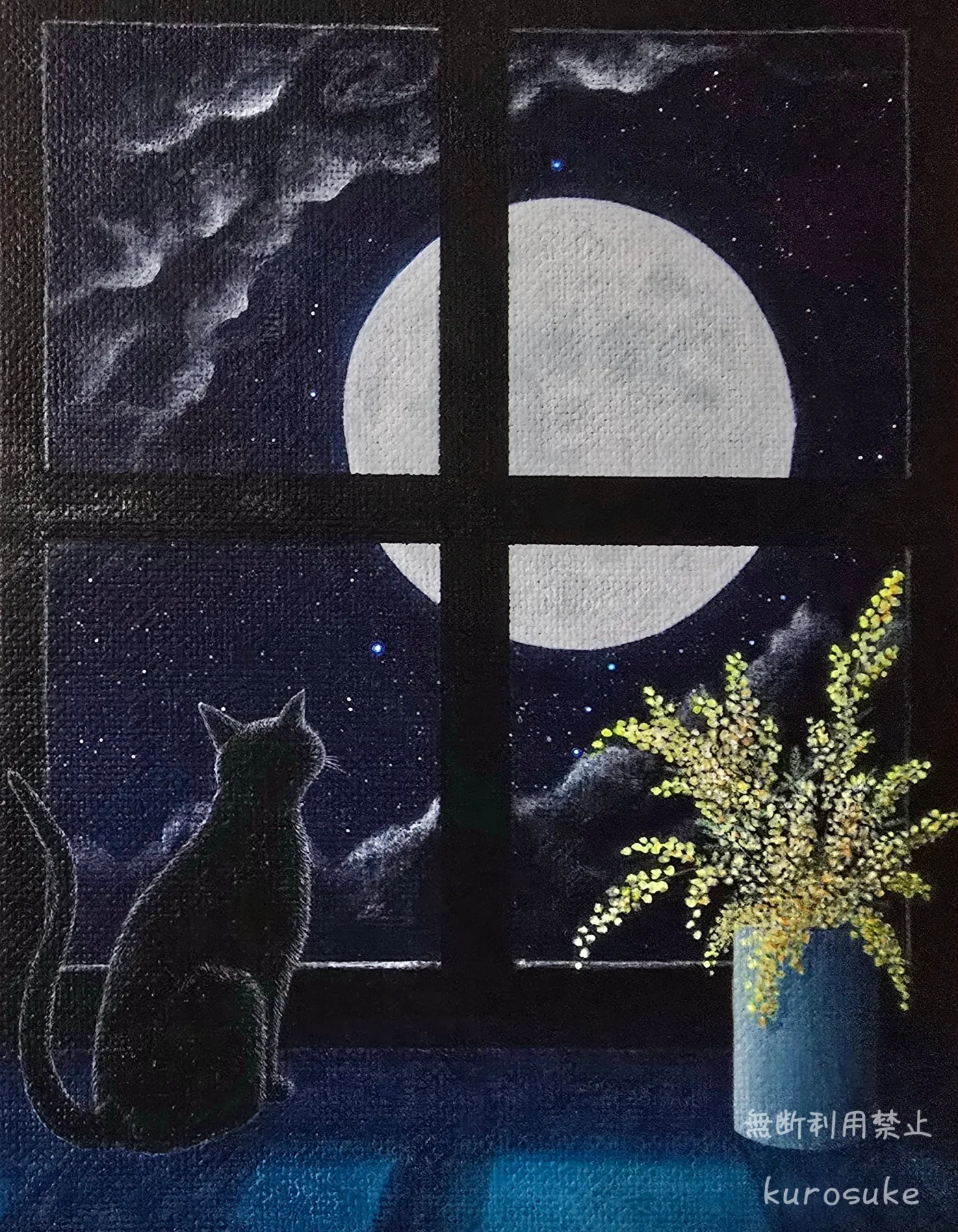 花＊はな展』作品紹介&続報｜絵描きのクロスケ